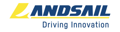 Apex Auto Center logo featuring the Landsail tire brand and driving innovation.