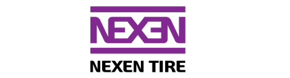 NEXEN TIRE logo on tire display at Apex Auto Center.