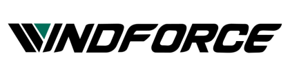 VINDFORCE automotive battery logo, representing reliable car batteries for vehicle performance and d.