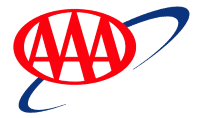 AAA logo on a white background, symbolizing automotive and roadside assistance services.