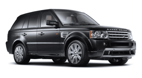 Black Land Rover Range Rover Sport SUV for luxury and off-road driving.