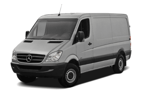 Mercedes-Benz Sprinter cargo van for commercial vehicle repair and maintenance.