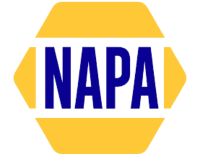 NAPA Auto Parts logo for automotive parts and repair.