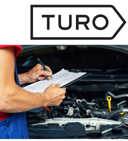 Rideshare vehicle inspection by Army Mechanics Inc for Uber, Lyft, and Turo drivers ensuring safety.