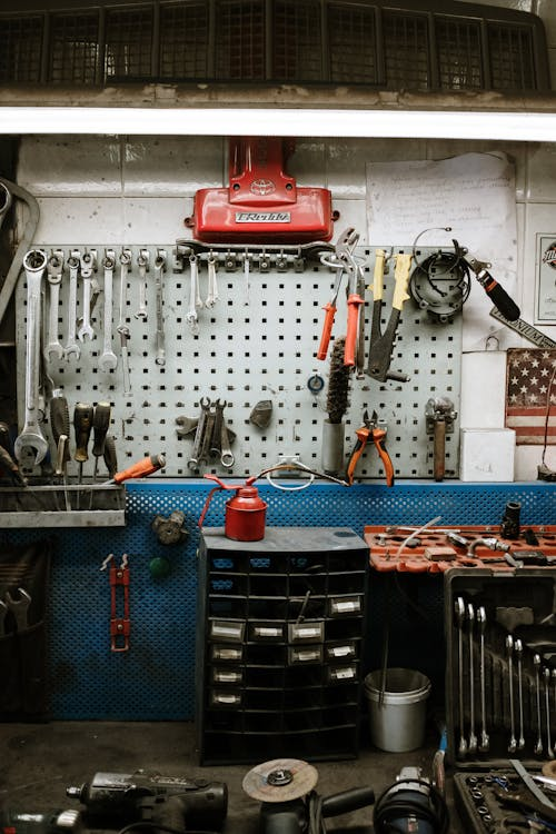 Auto repair shop tools and equipment for quality car maintenance.