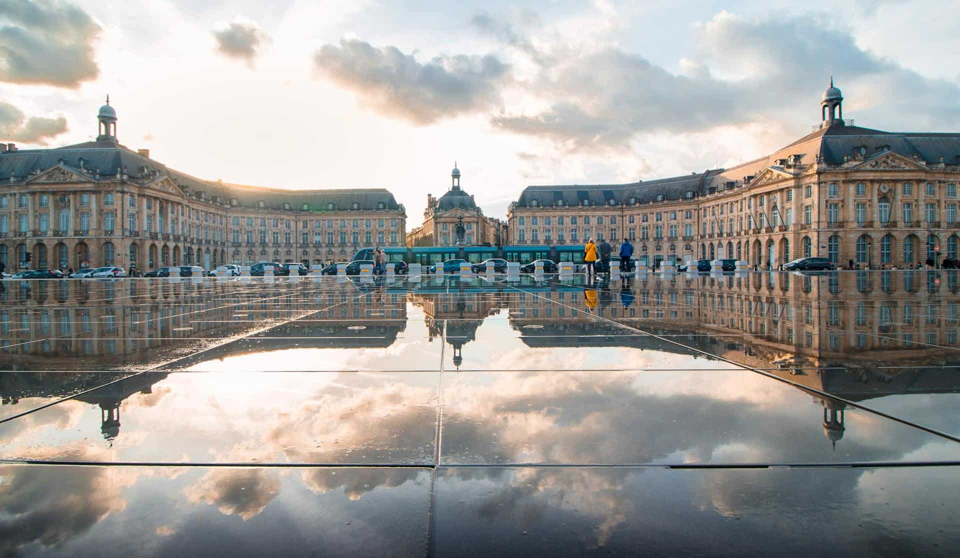 Palace in Bordeaux, Nouvelle-Aquitaine, France