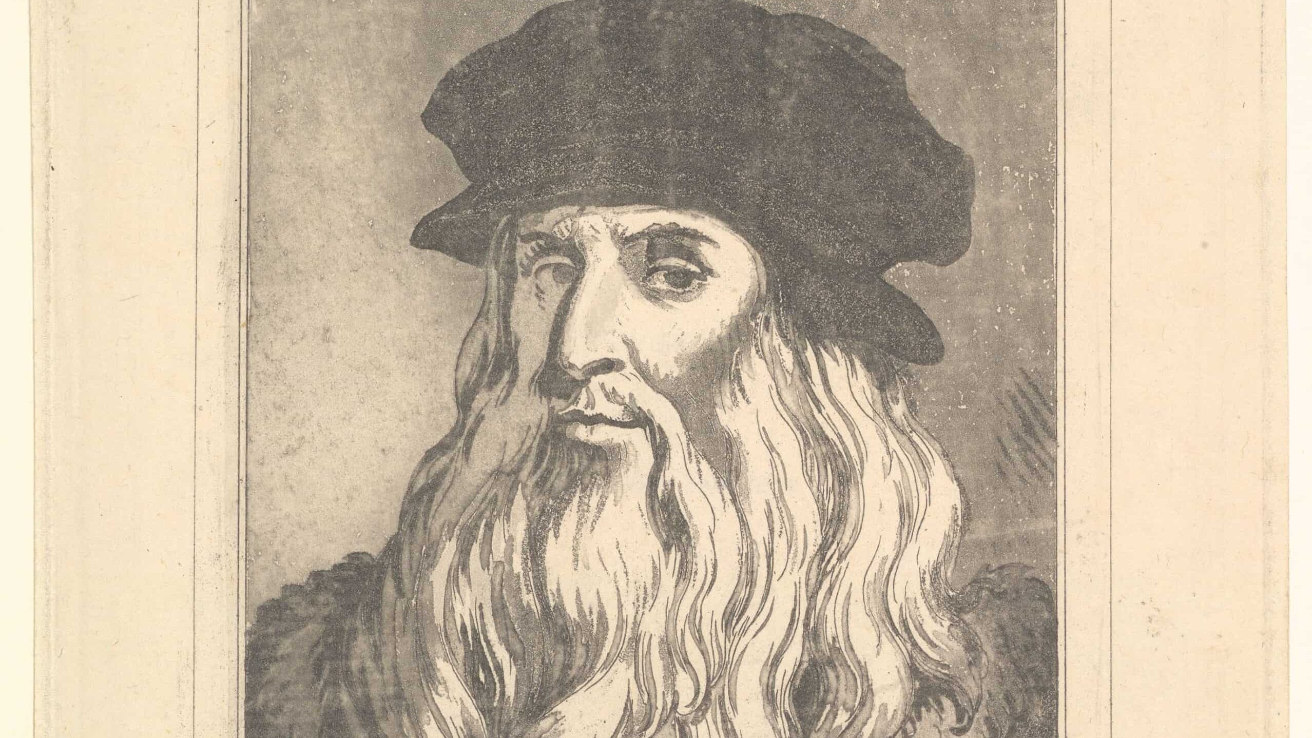 Portrait of Leonardo da Vinci