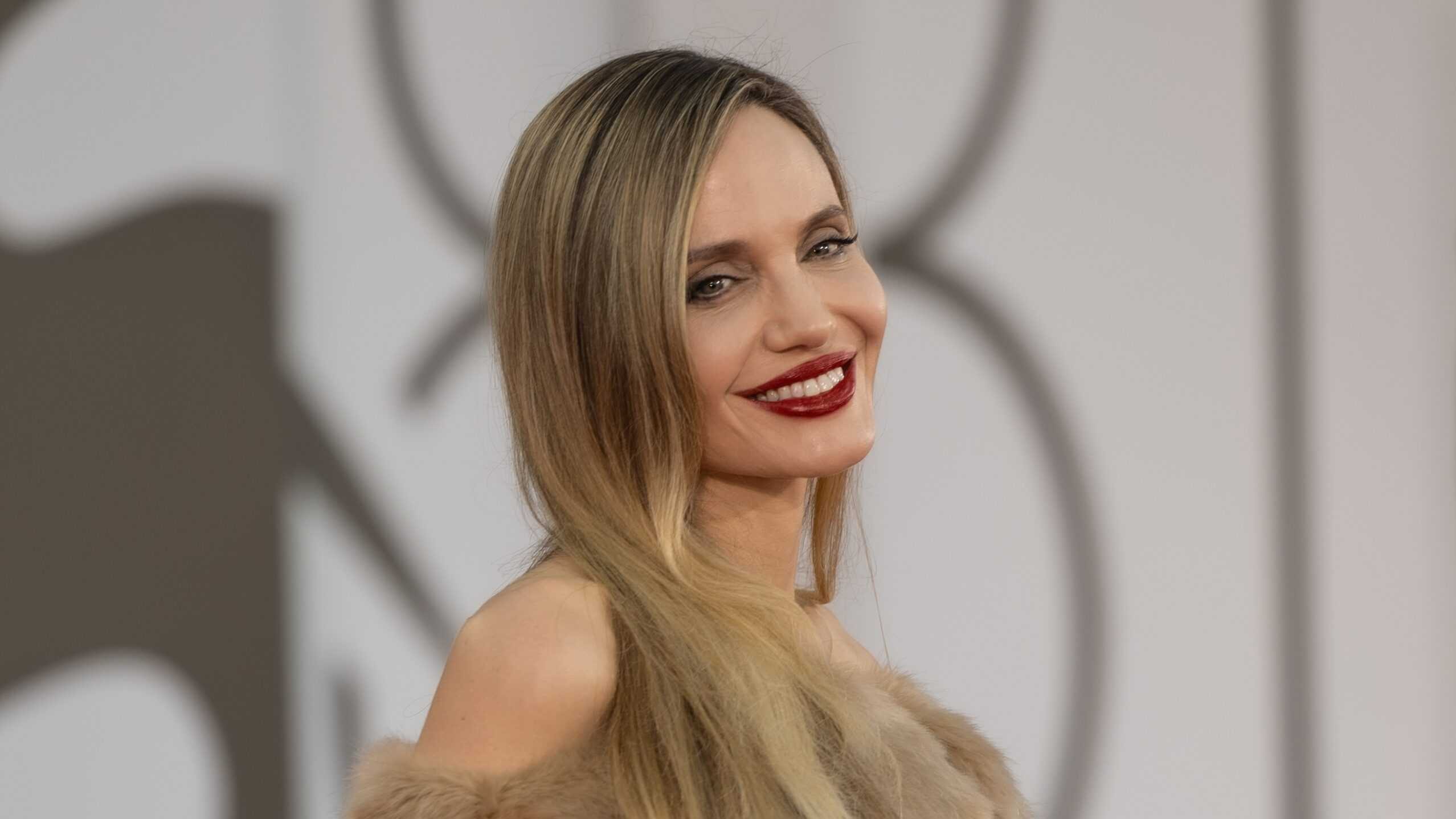 Actress Angelina Jolie at the 81st Venice International Film Festival