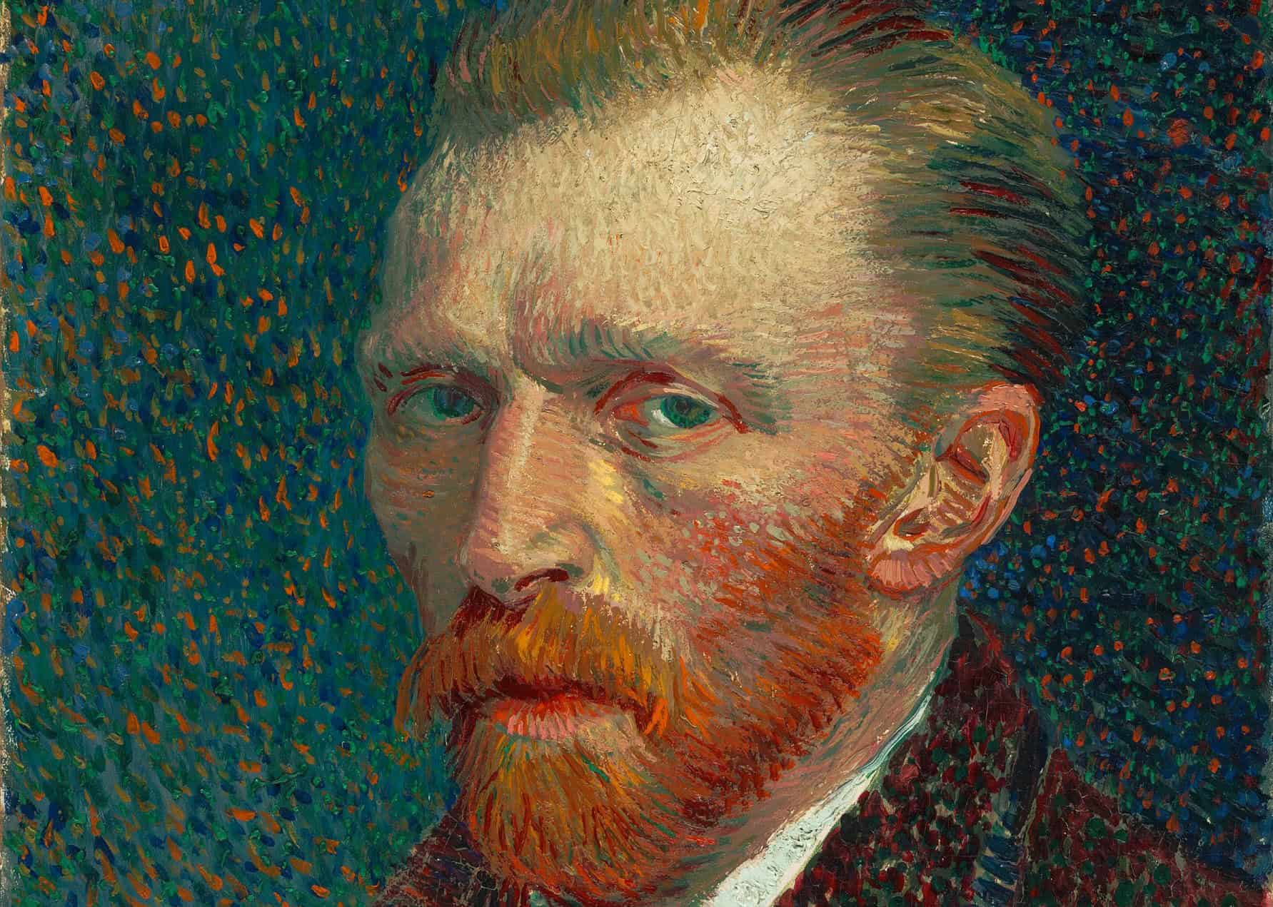 Self-portrait of Vincent van Gogh