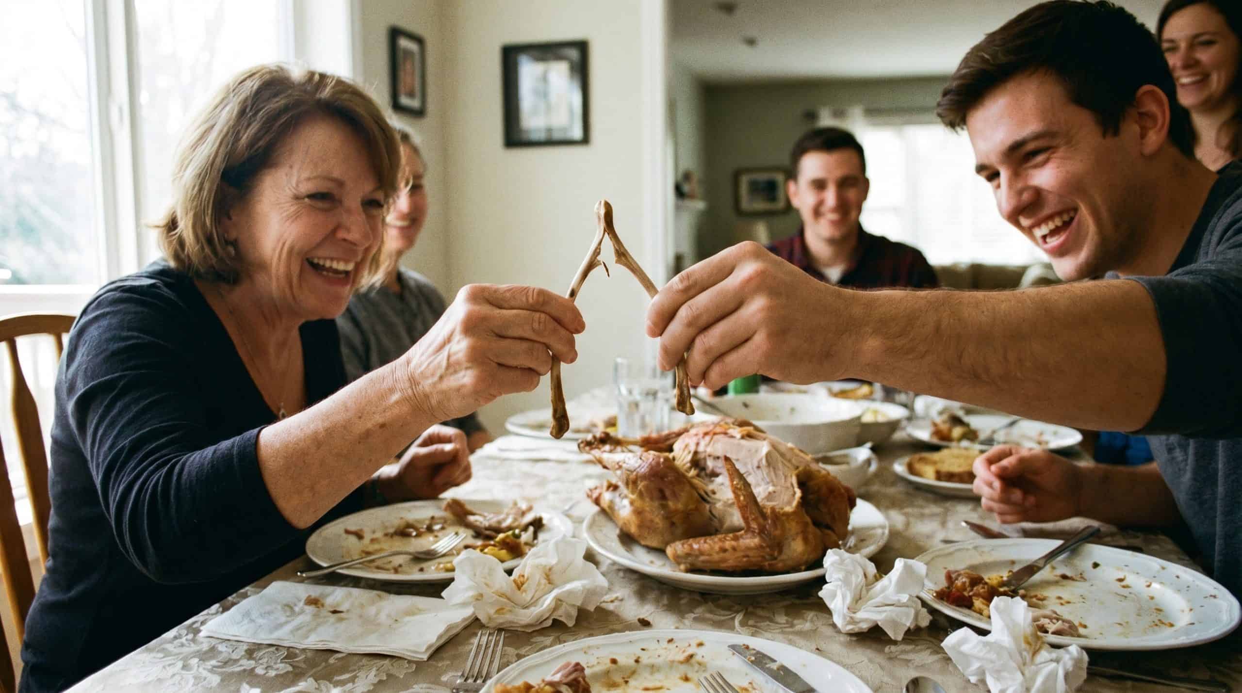 The Turkey Wishbone Tradition