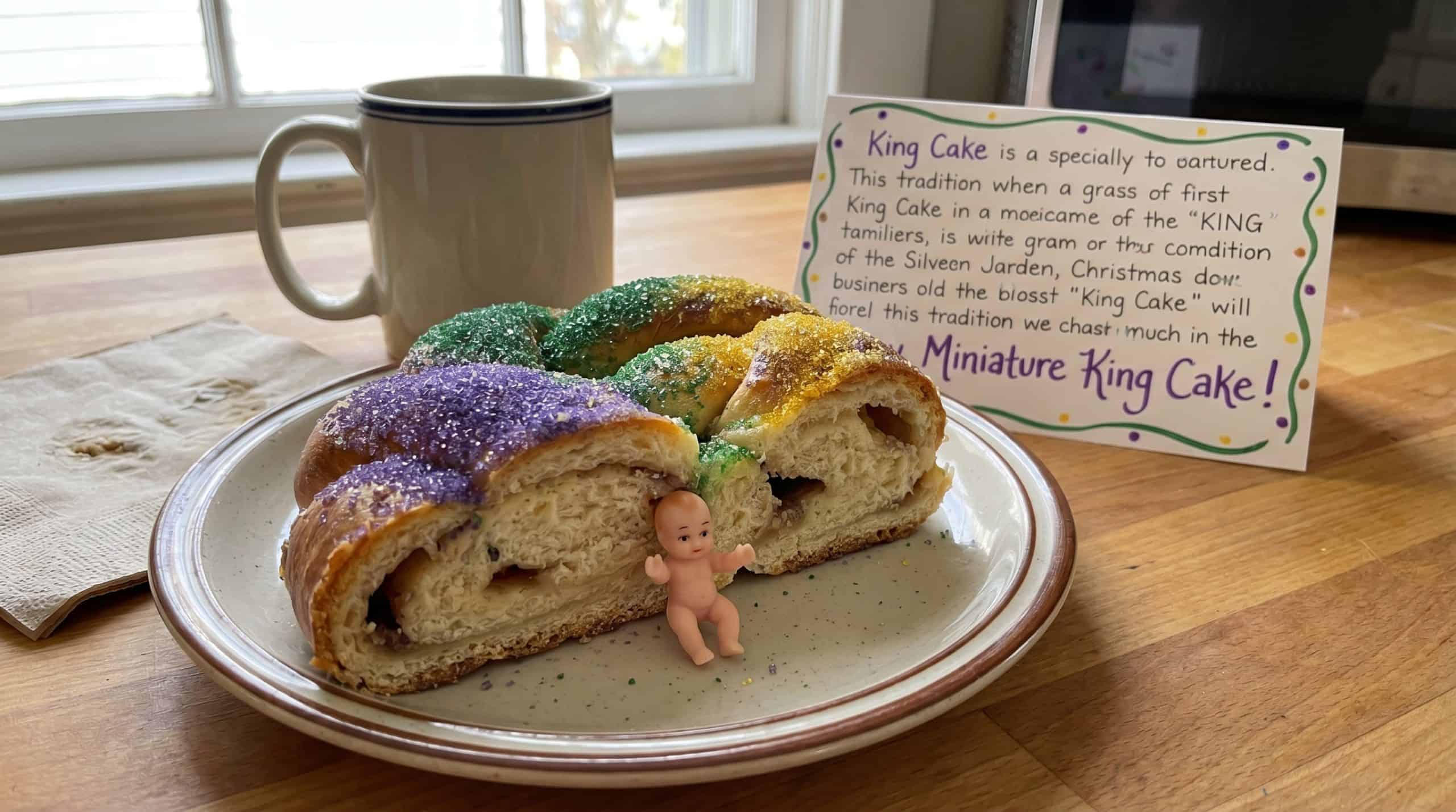 King Cake Baby Surprise