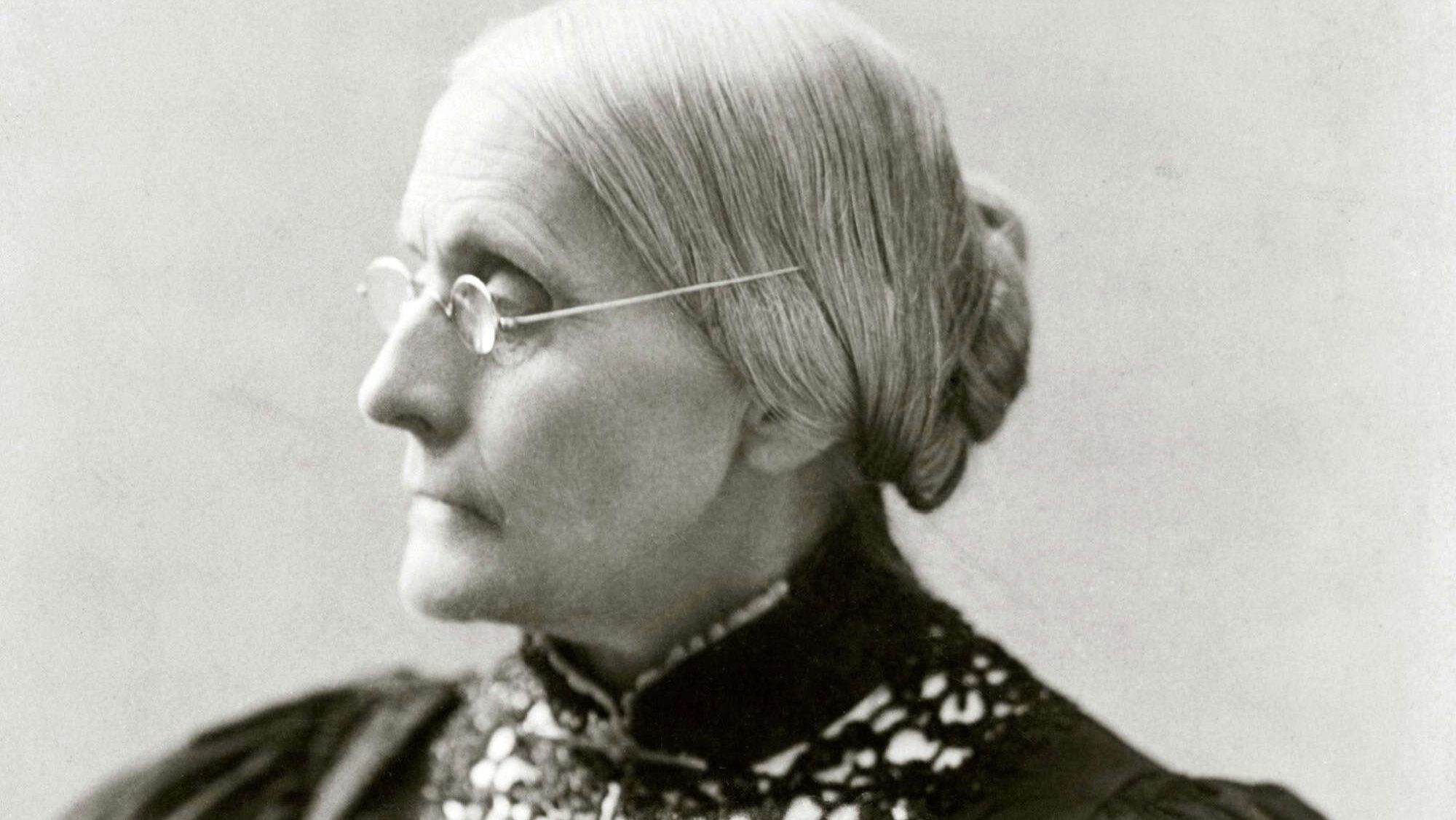 Susan B. Anthony (1820-1906), in 1890s.