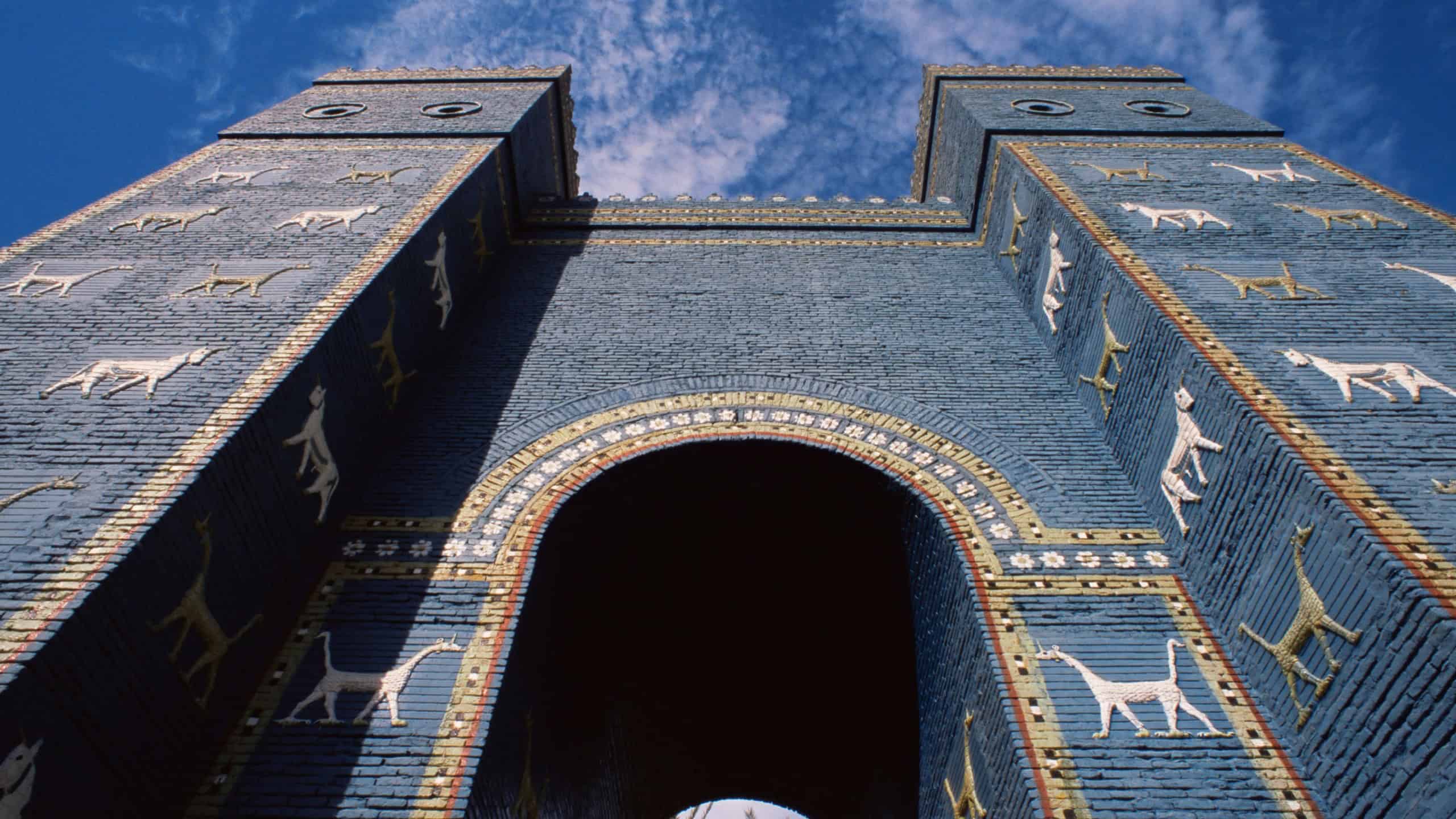 Ishtar gate, babylon, iraq, middle east