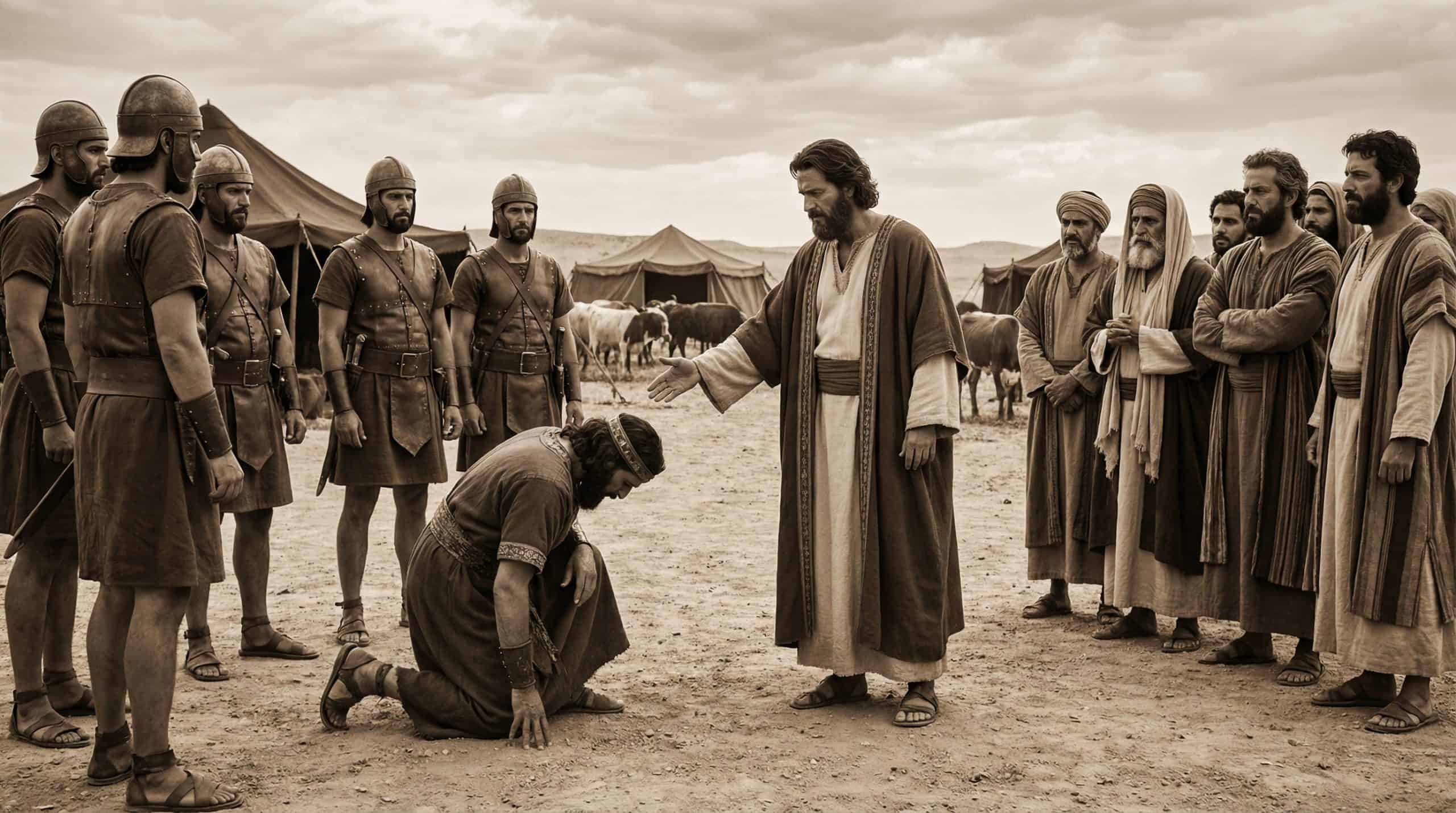 Saul sparing King Agag