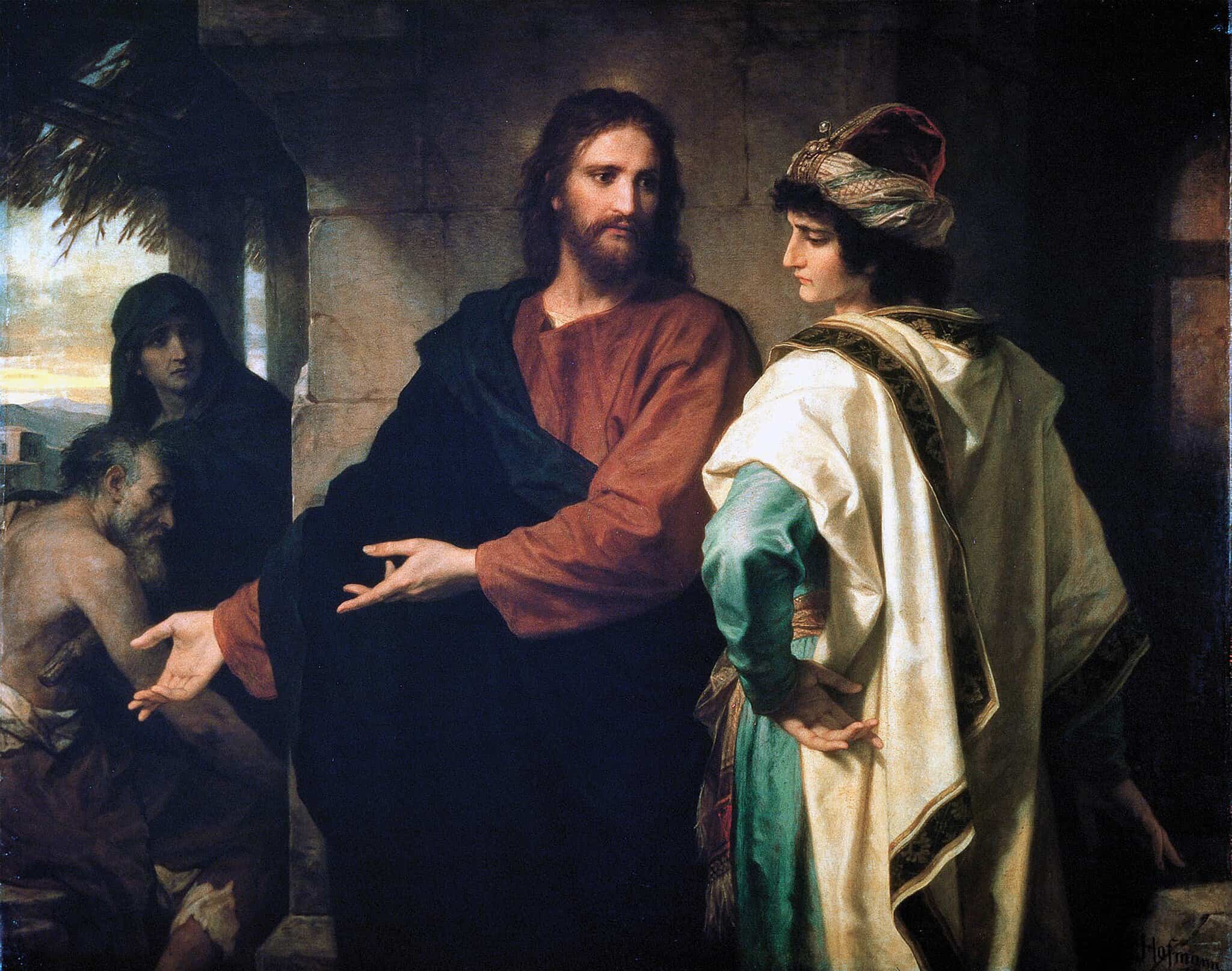 Jesus and the rich young ruler