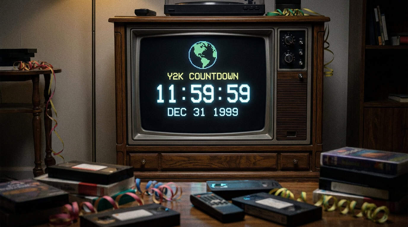 y2k countdown on tv