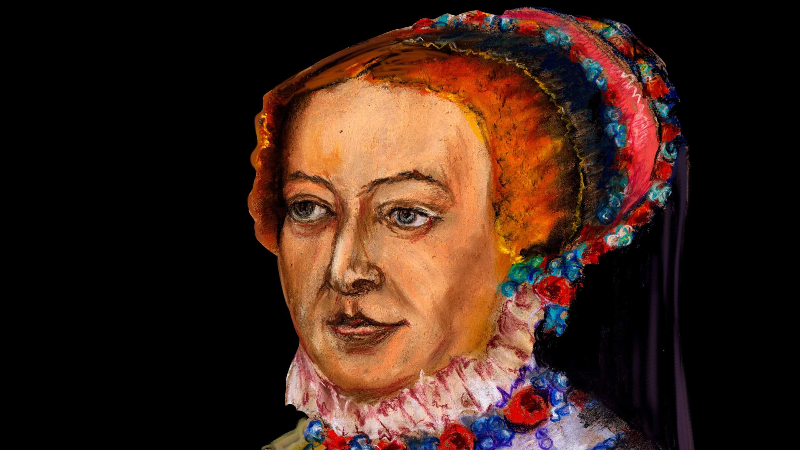 A series of kings of France. Catherine Madici - Queen of France from 1547 to 1559; wife of Henry II, king of France from the Valois dynasty