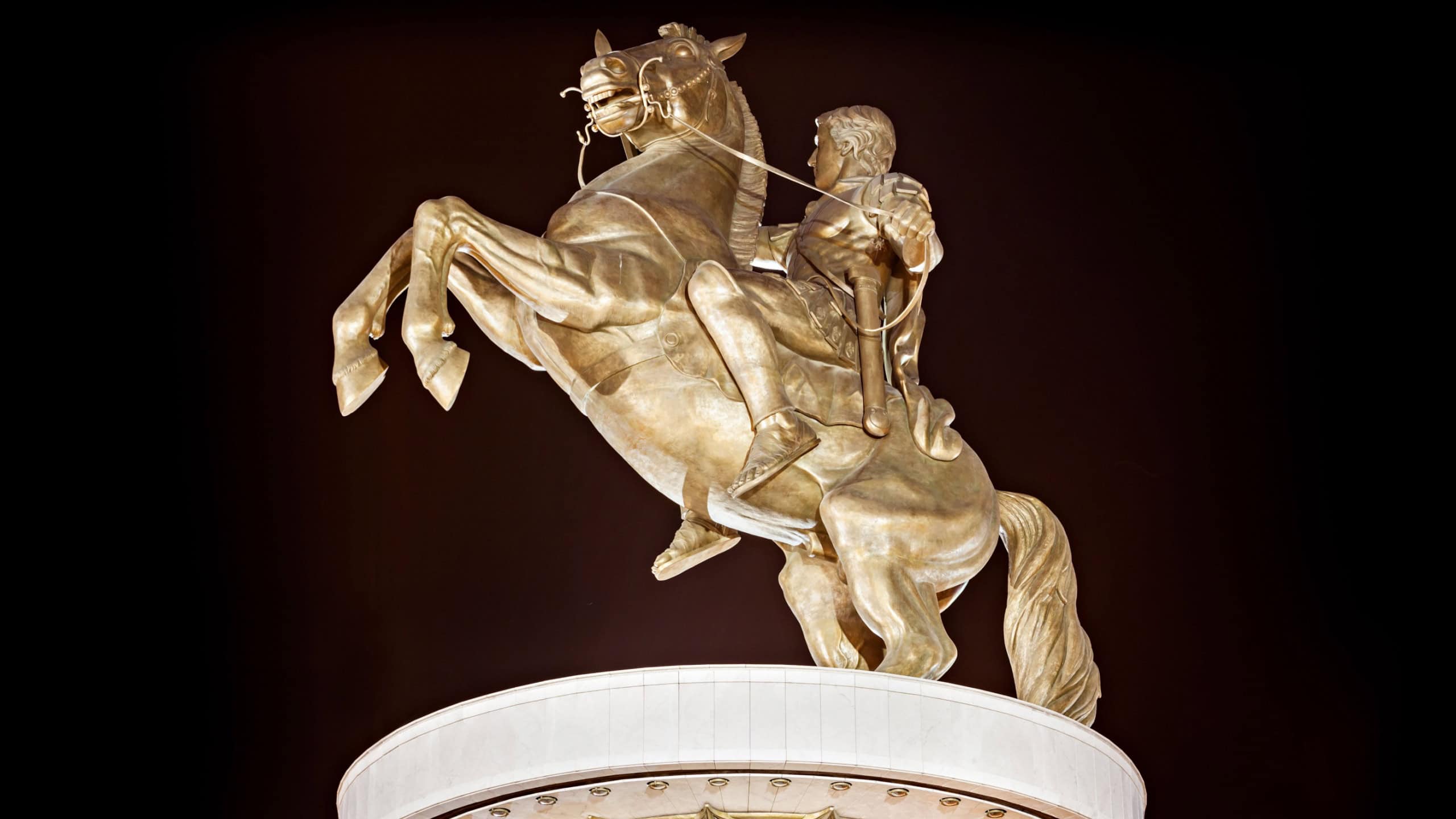 Warrior on a Horse statue (Alexander the Great), Skopje