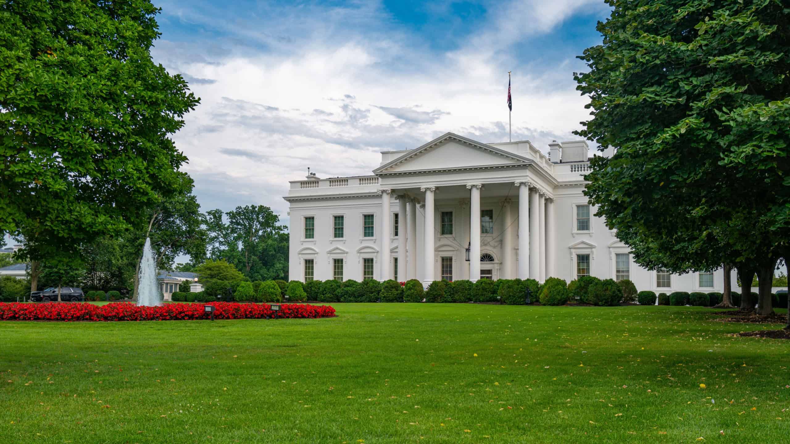The White House and gardens