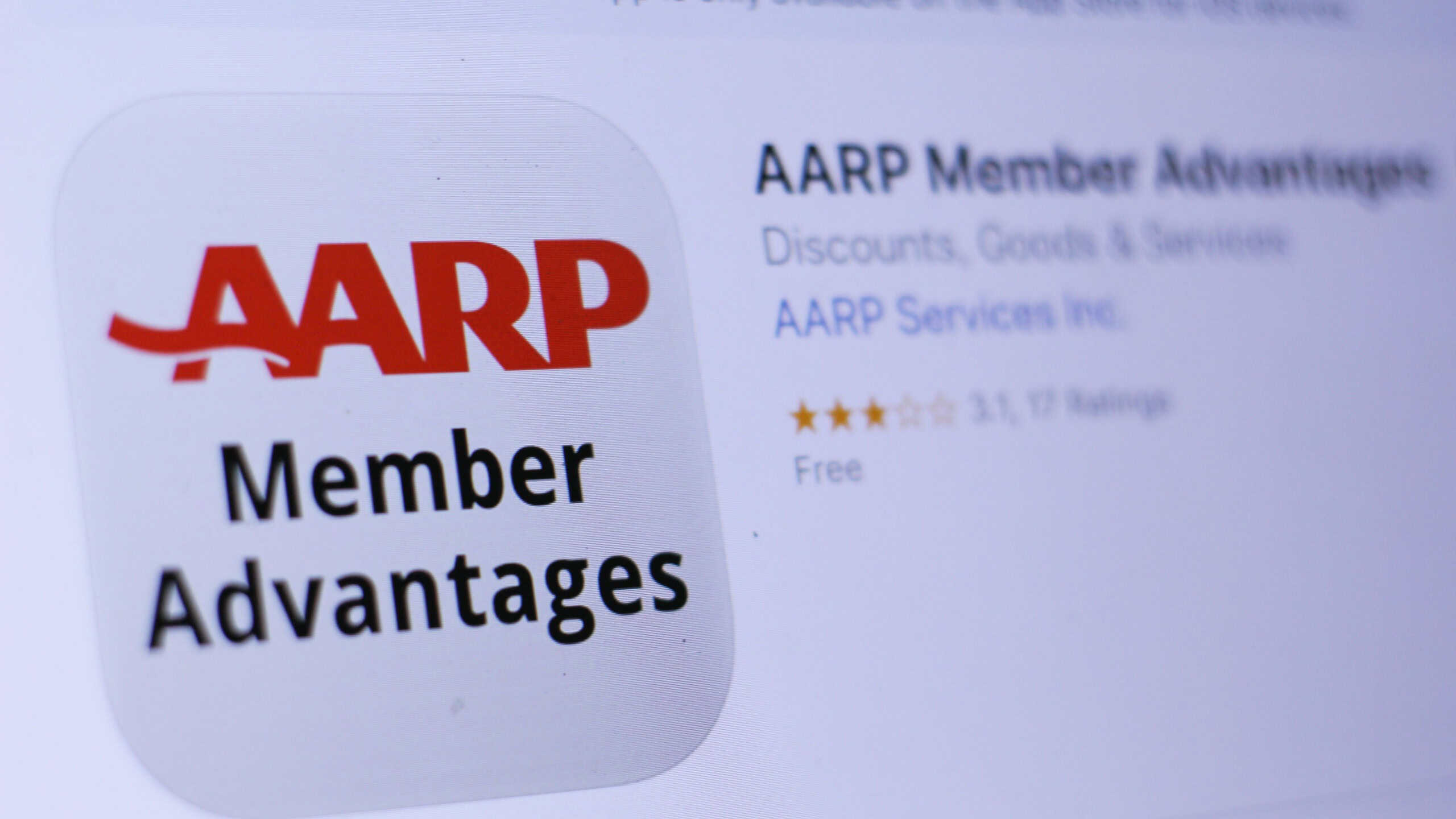 AARP Member Advantages app in play store.