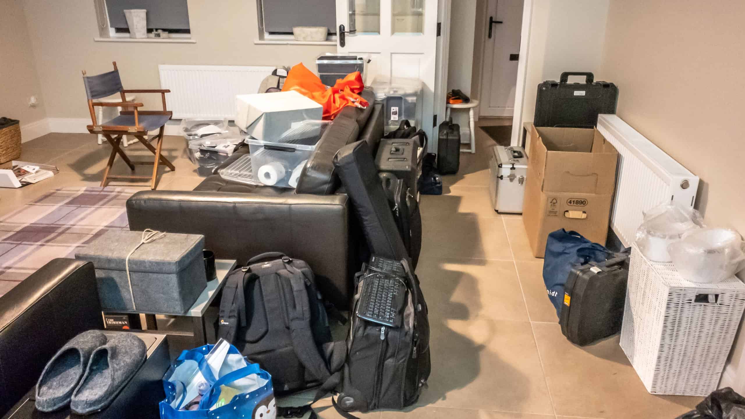 Clutter in house