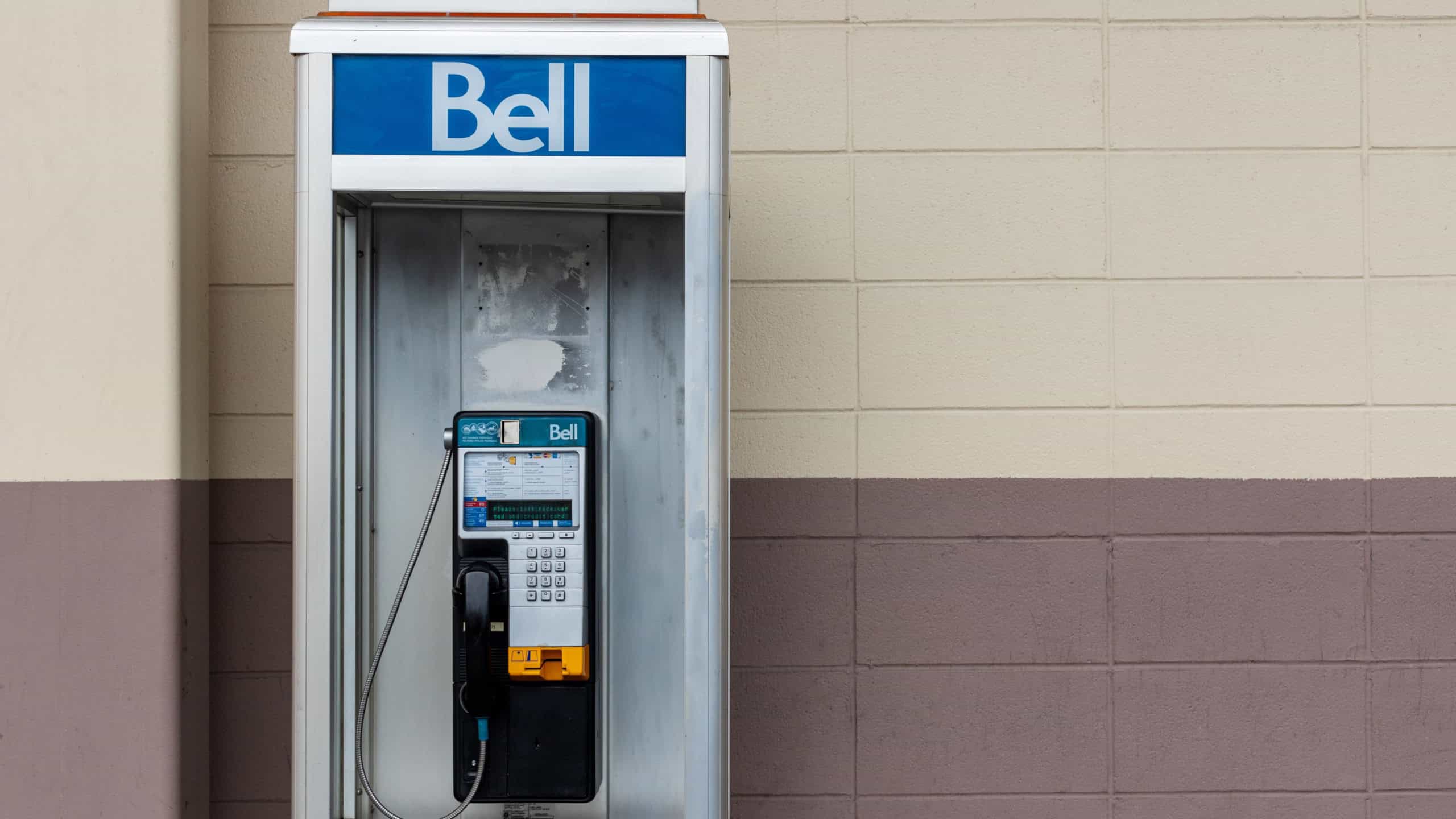 Bell public phone booth
