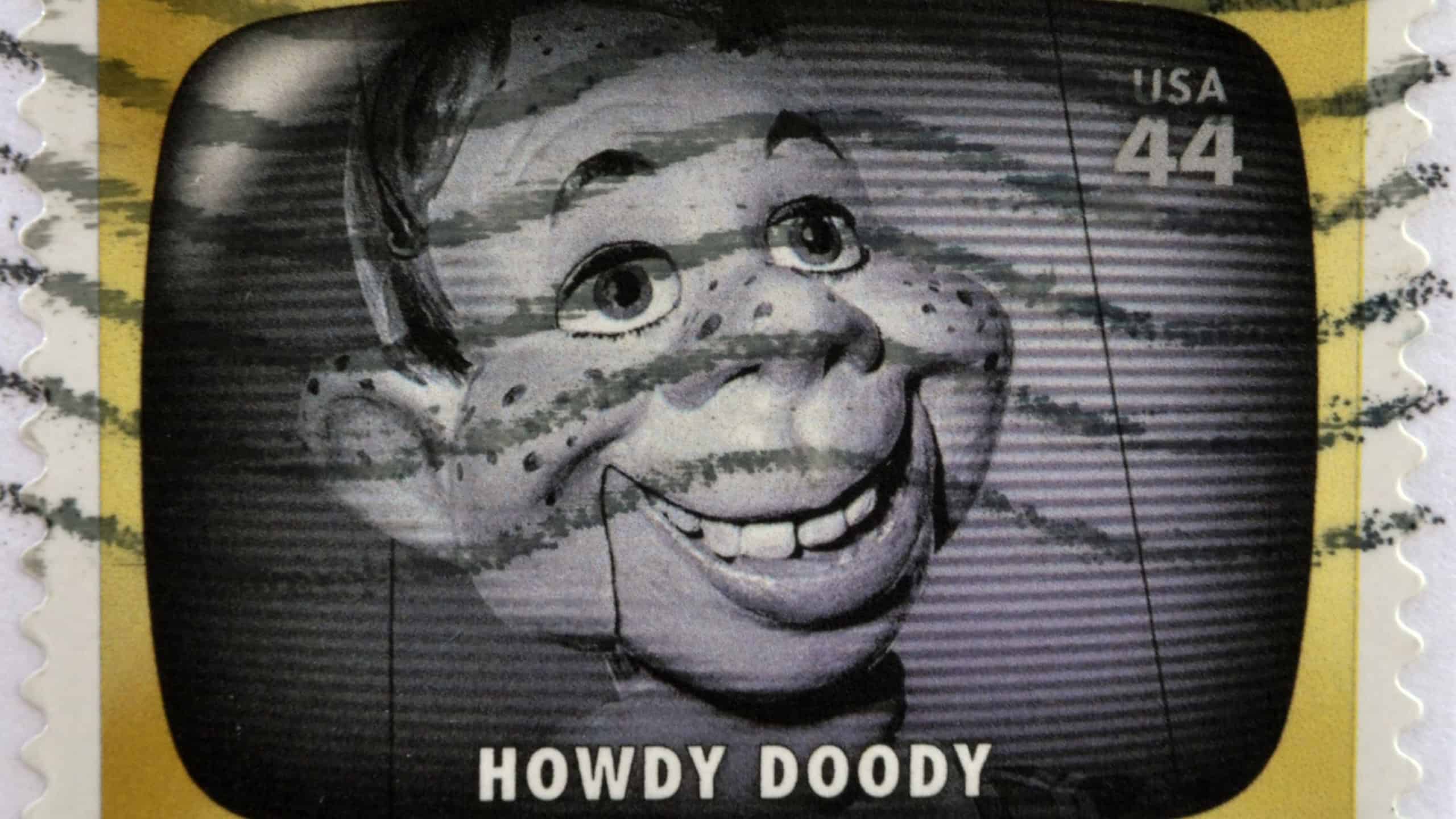 A stamp printed in USA Celebrates Classic TV shows Howdy Doody