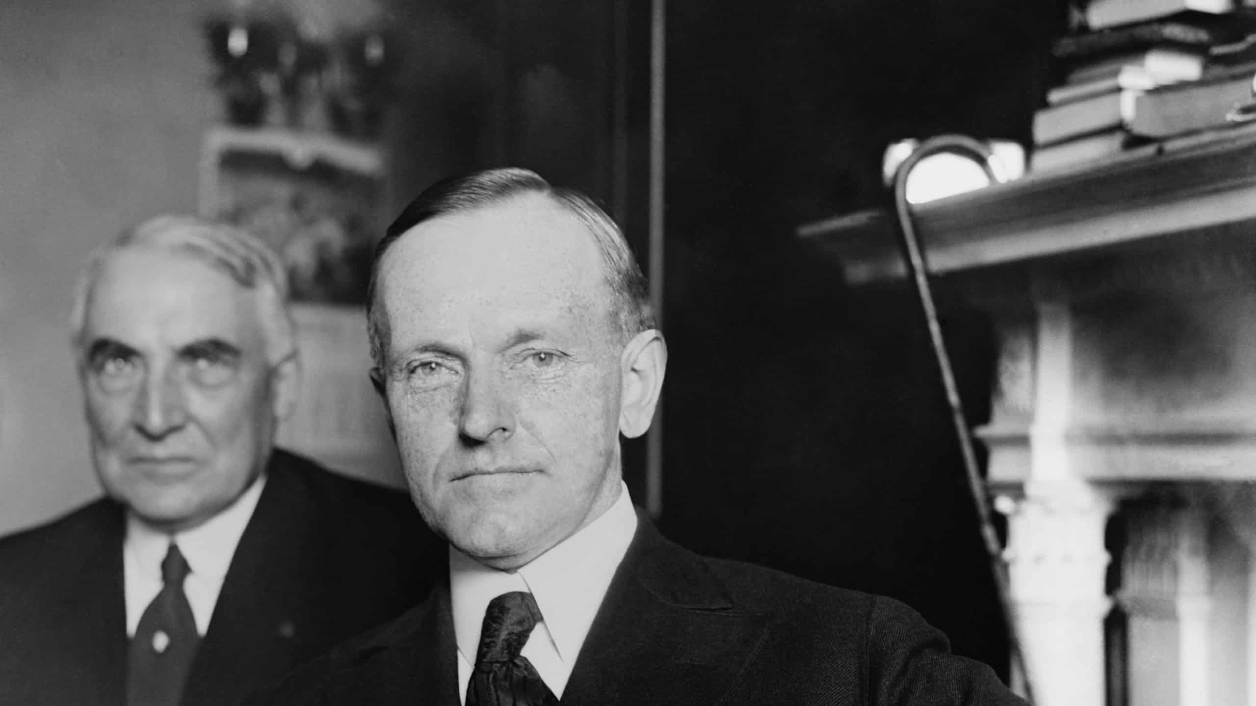 1920 Republican Vice Presidential nominee, Governor Calvin Coolidge of Massachusetts.