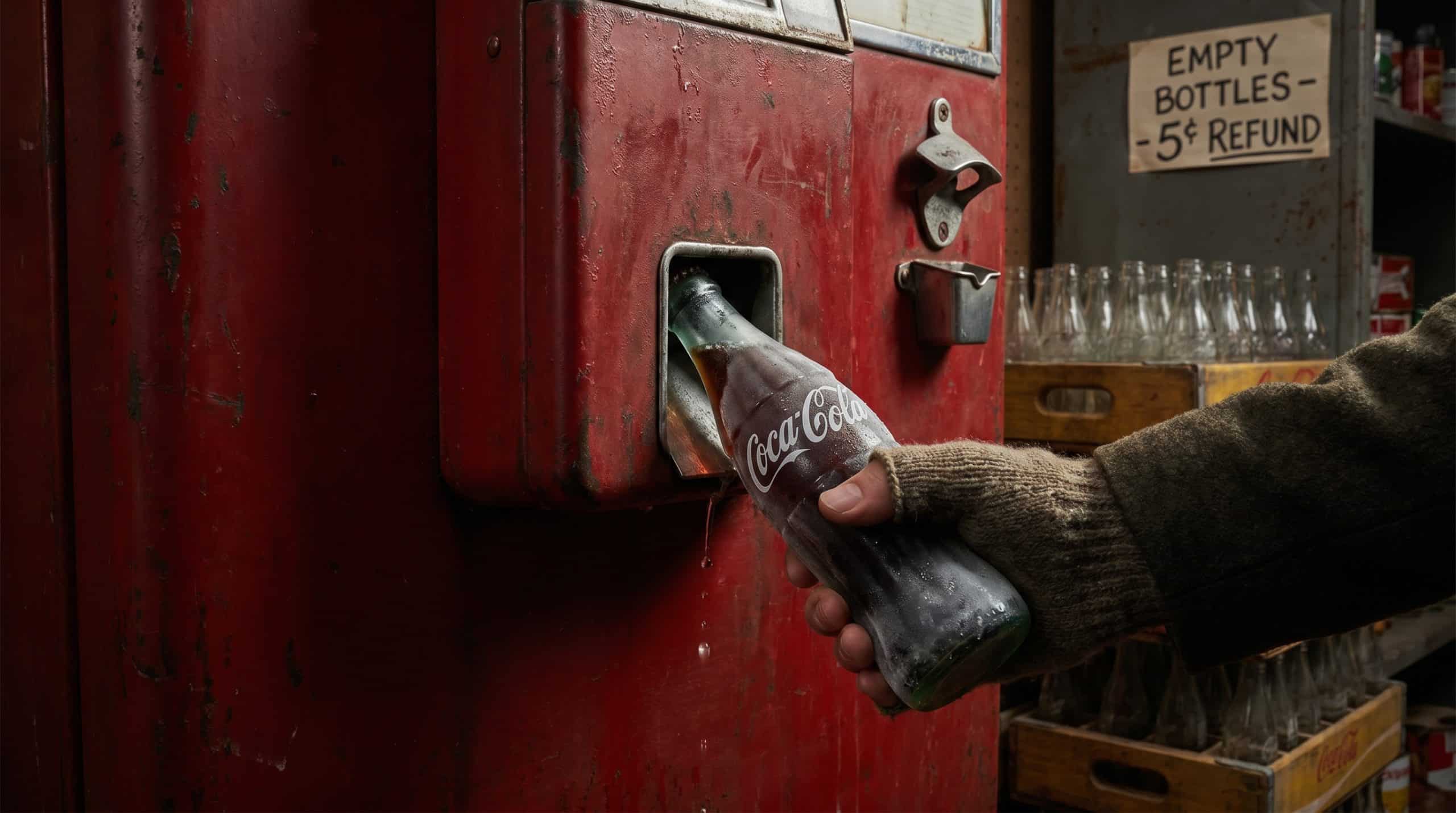 red clad heavyweight vending machine