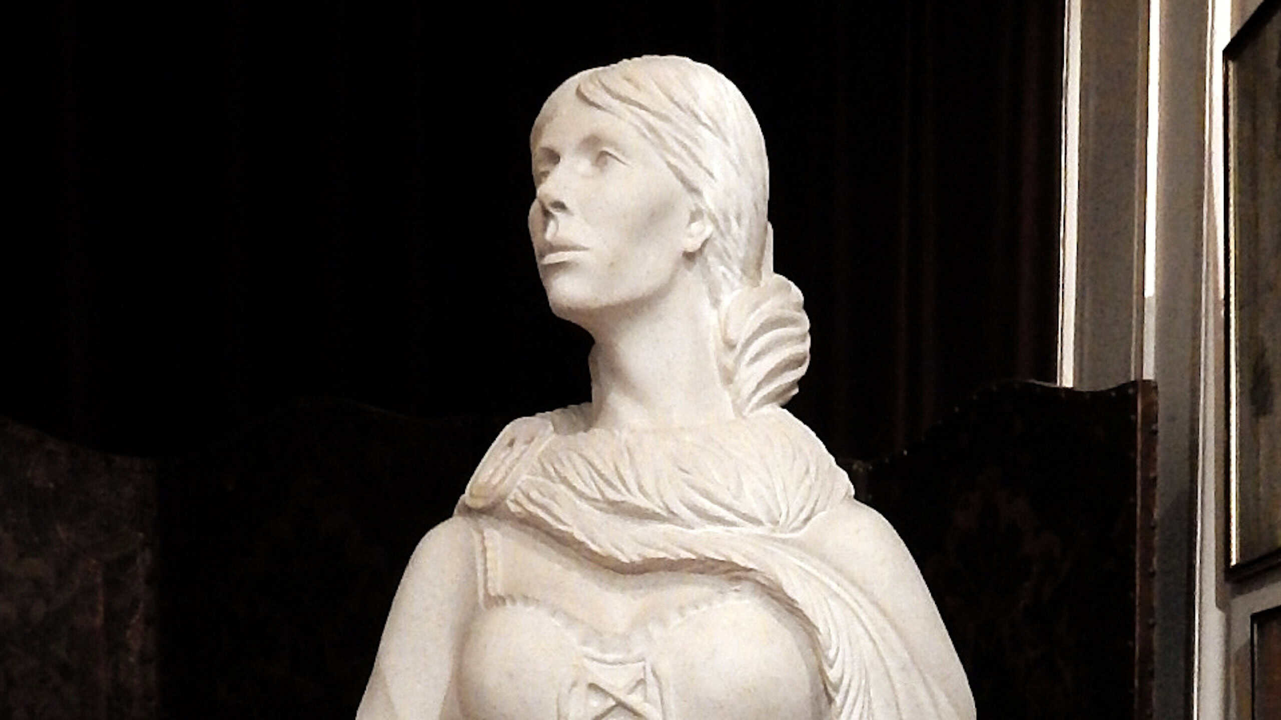 Alabaster Statue of Grace O'Malley
