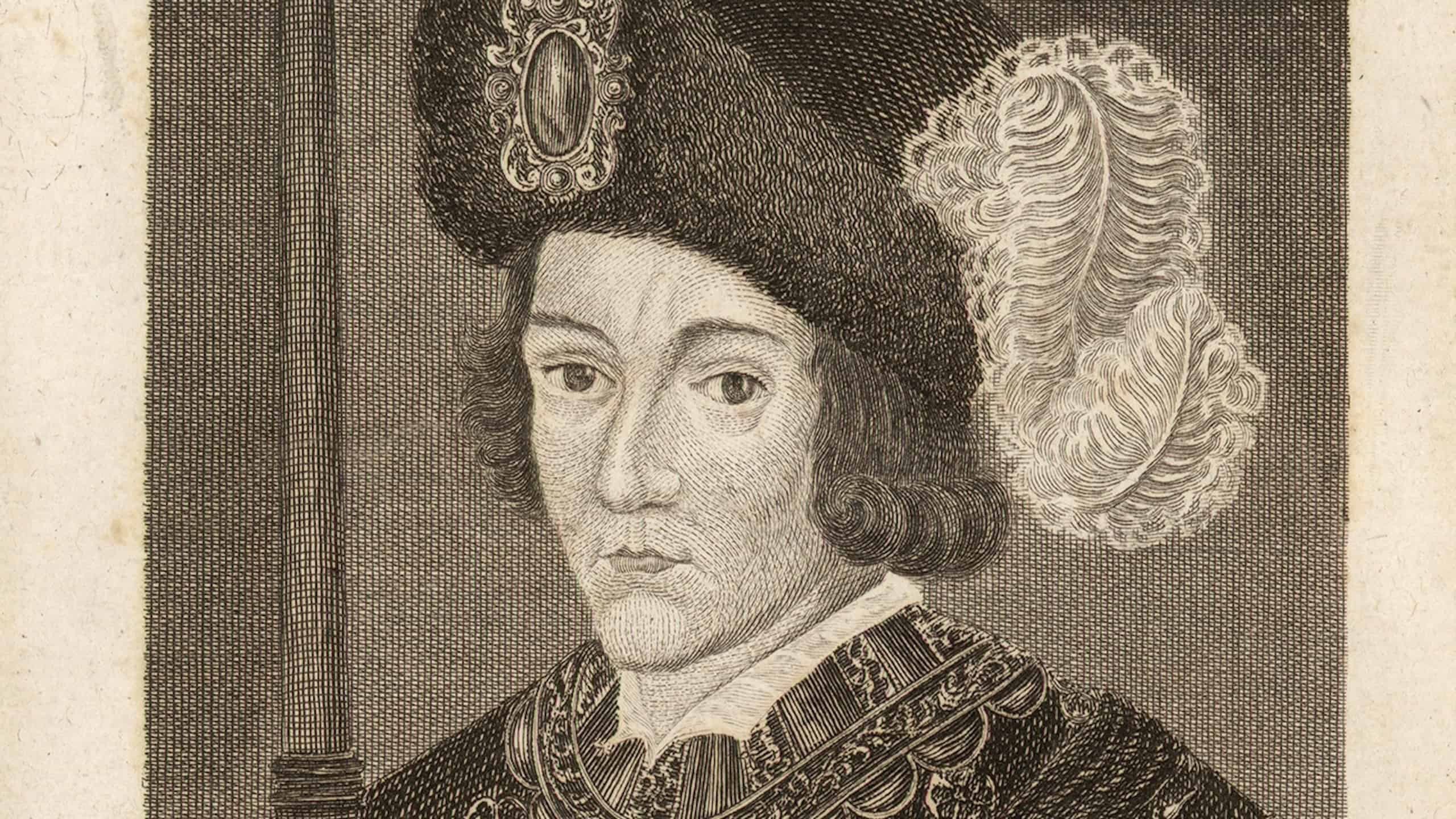 Edward the Black Prince engraving