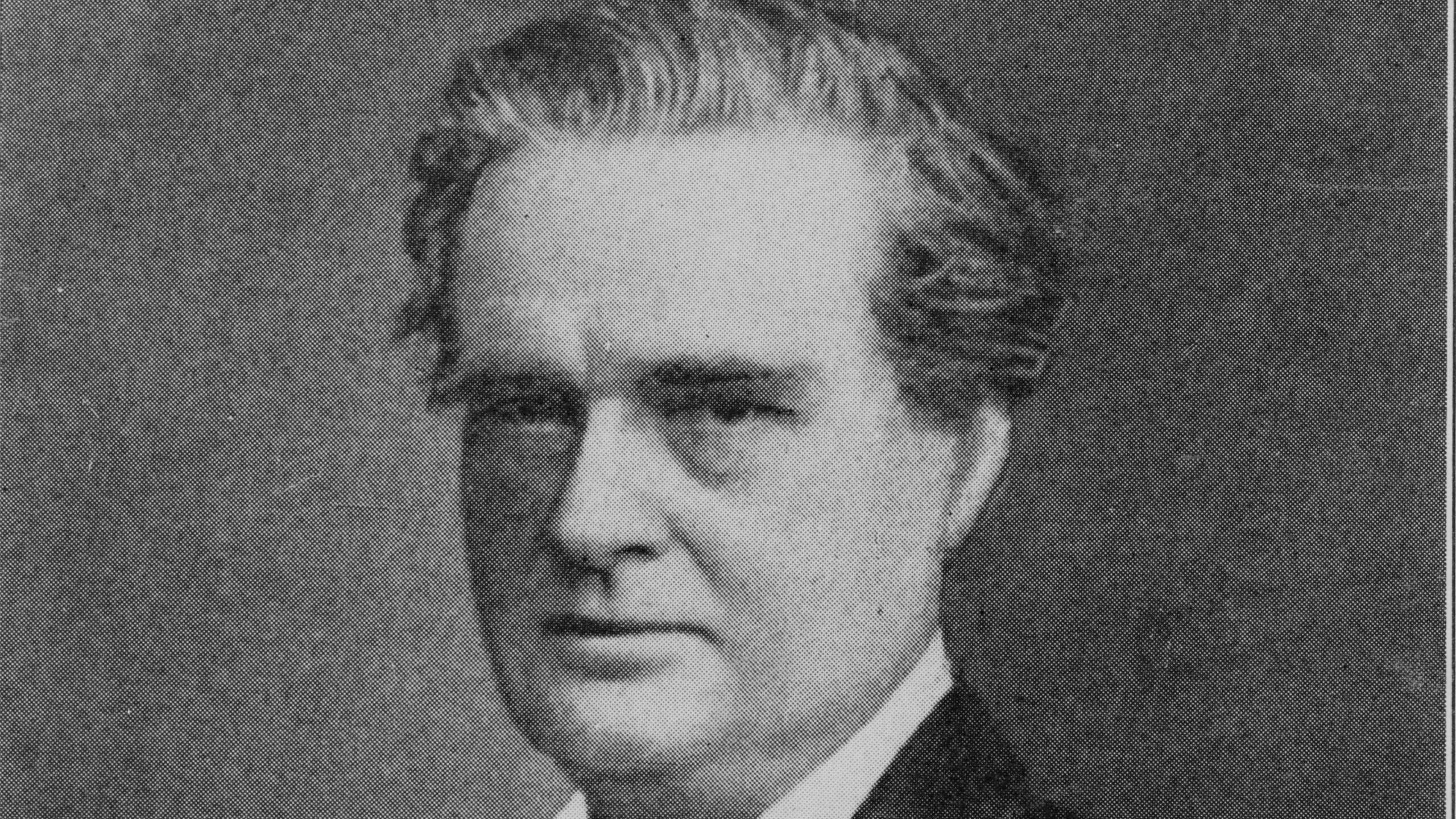J. Marion Sims, head-and-shoulders portrait, facing slightly left