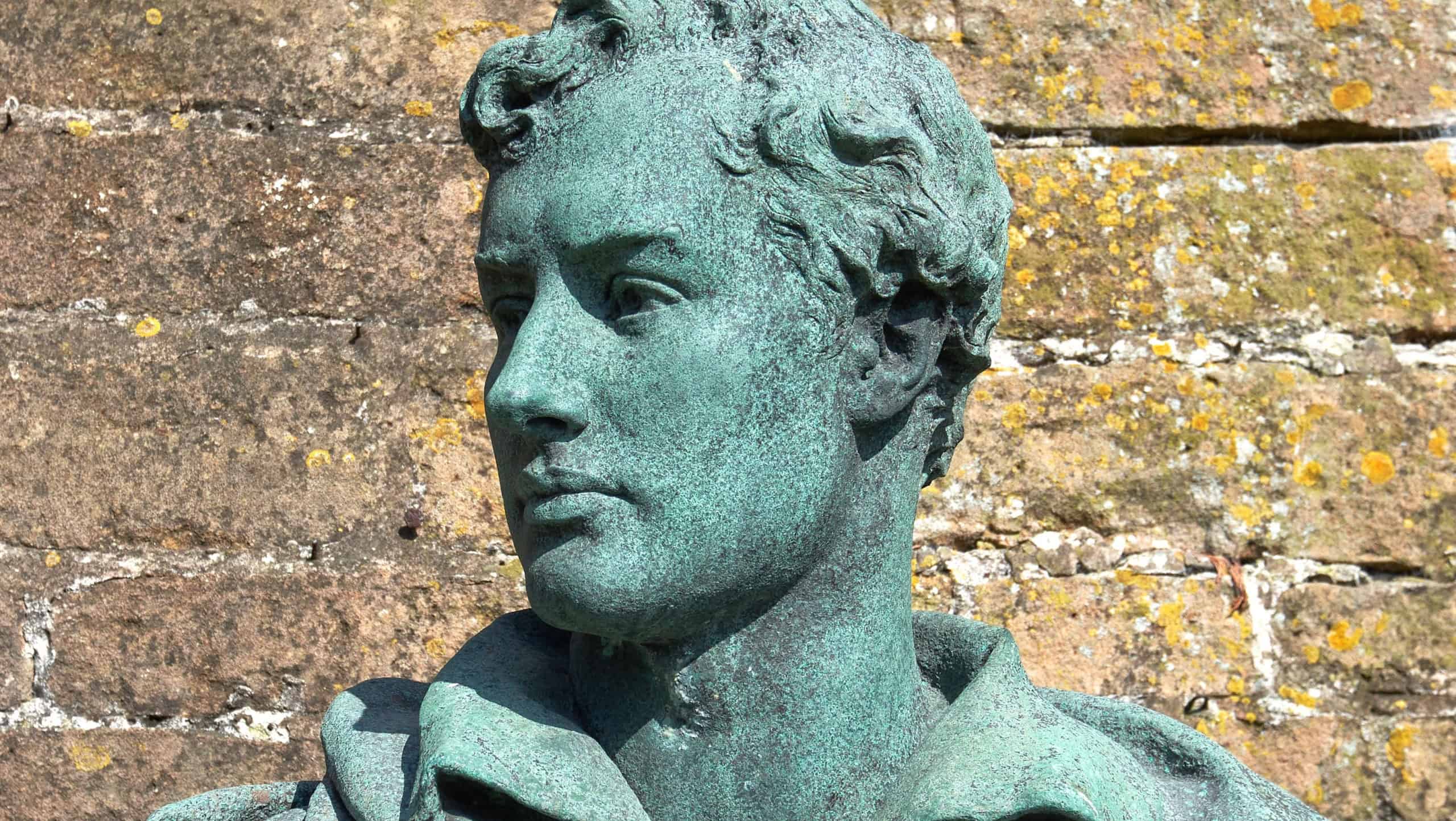 Ravenshead, Nottinghamshire, UK 03 25 2022 Historic figure bronze statue