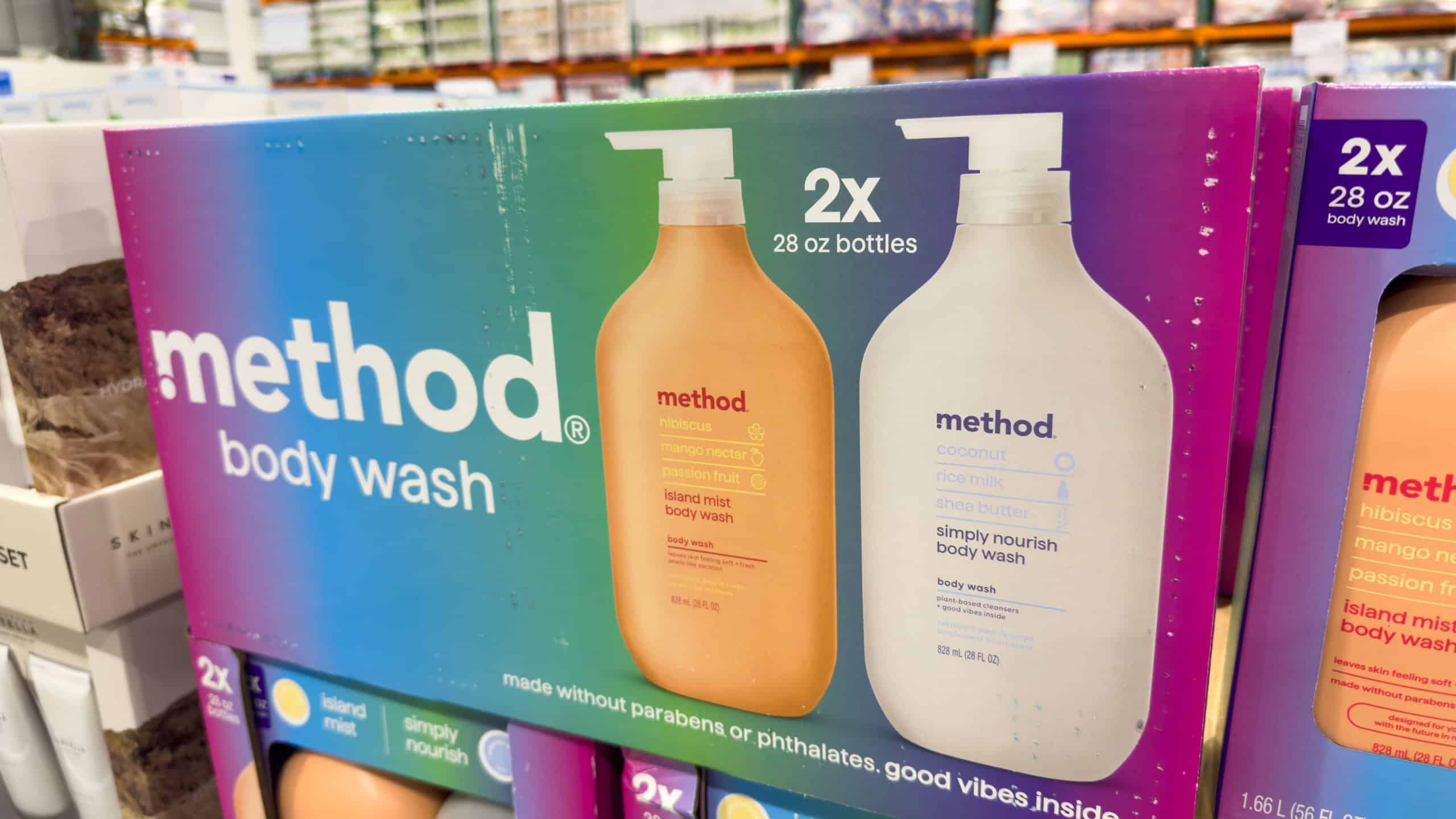 Method Body Wash Twin Pack Display