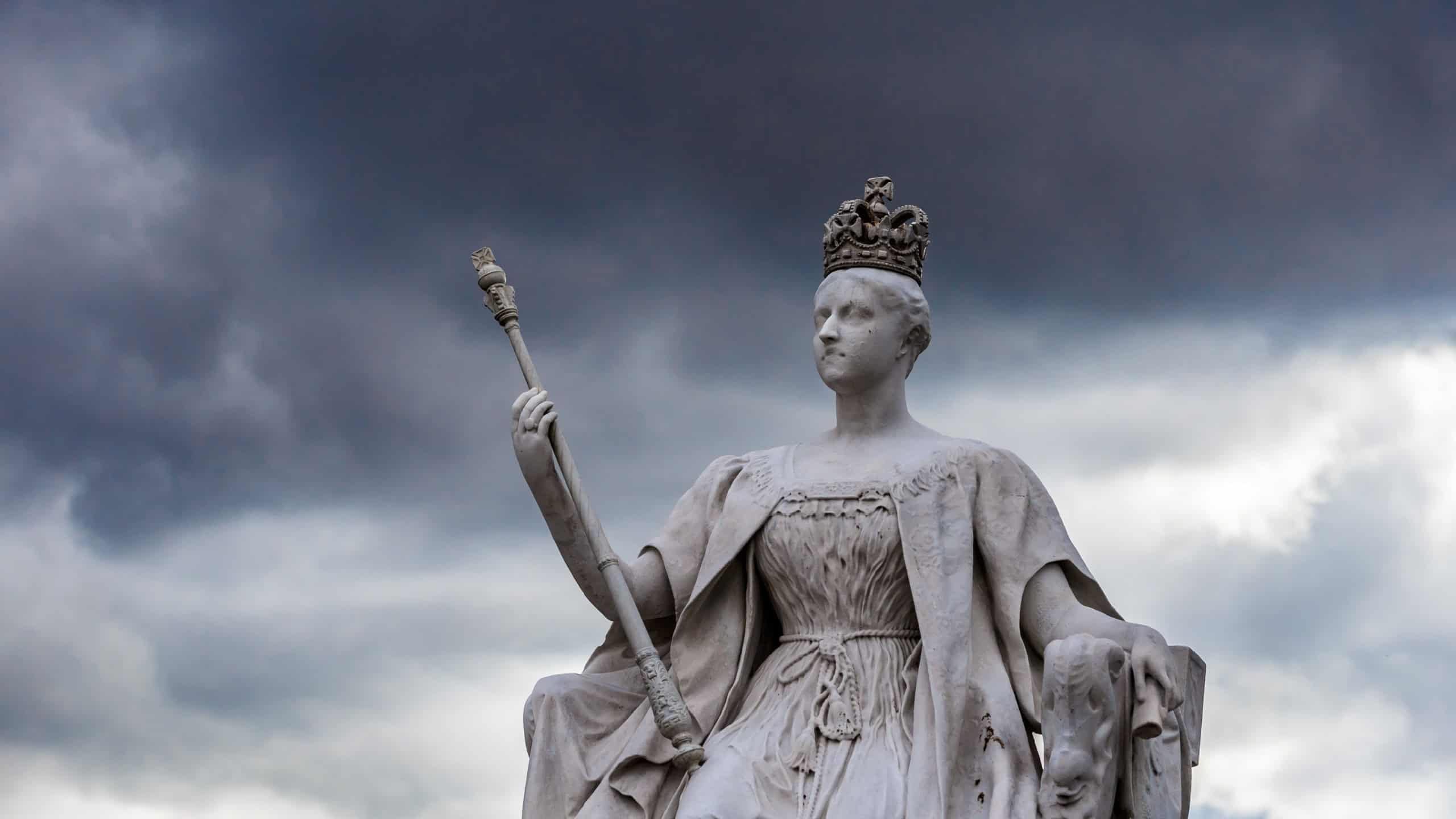 Queen Victoria monument near Kensington Palace
