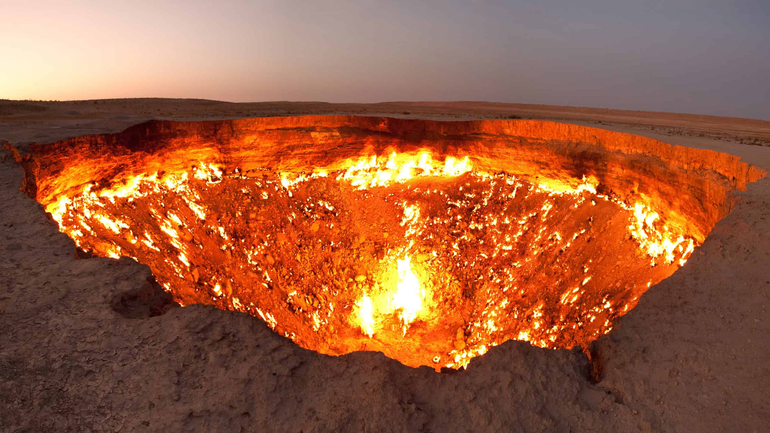 Darvasa gas crater
