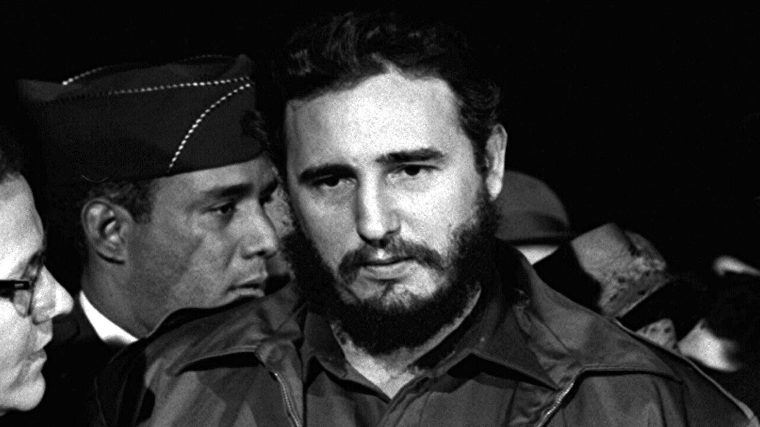 Fidel Castro - MATS Terminal Washington 1959