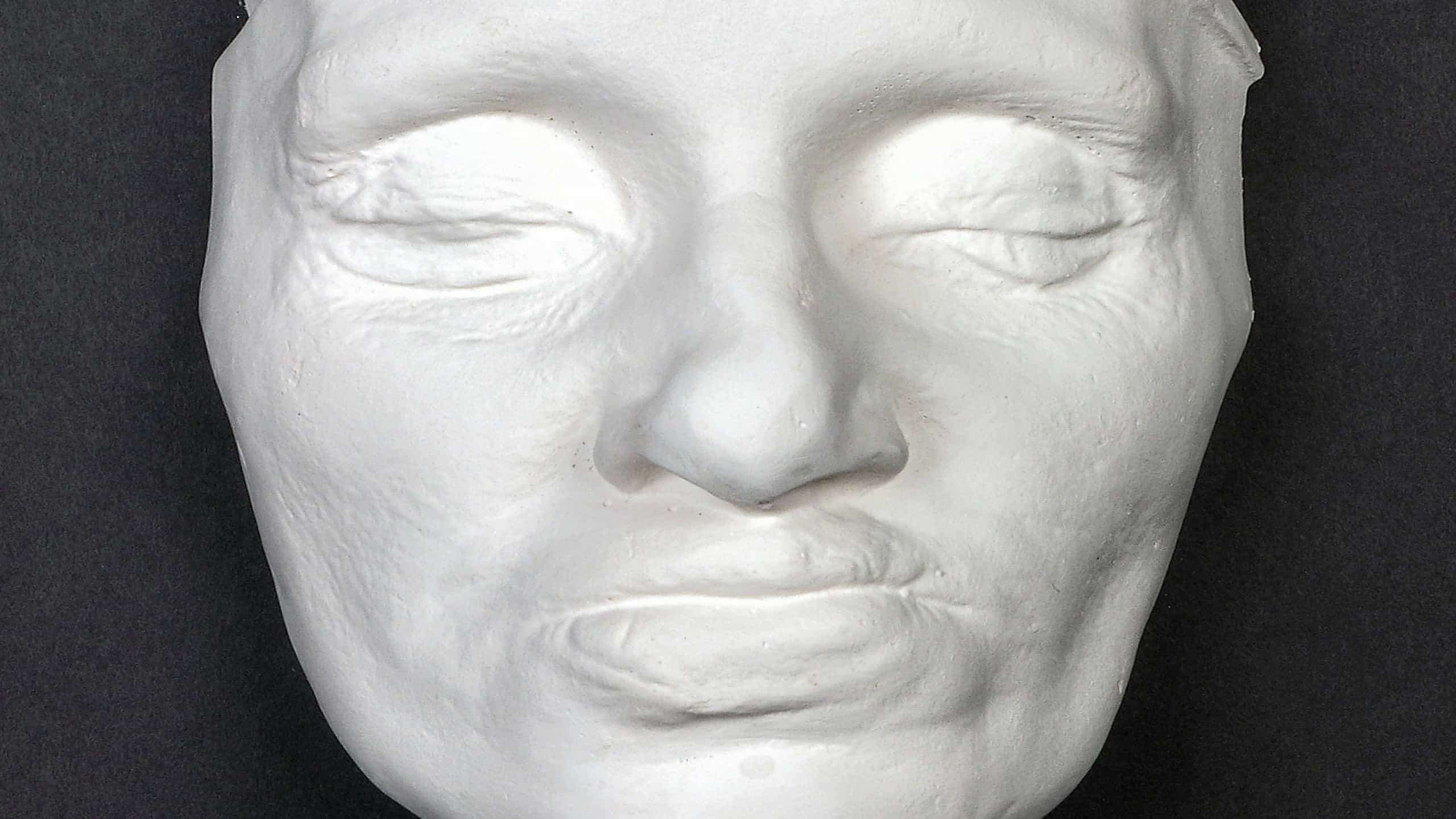 Death mask of Gesche Gottfried