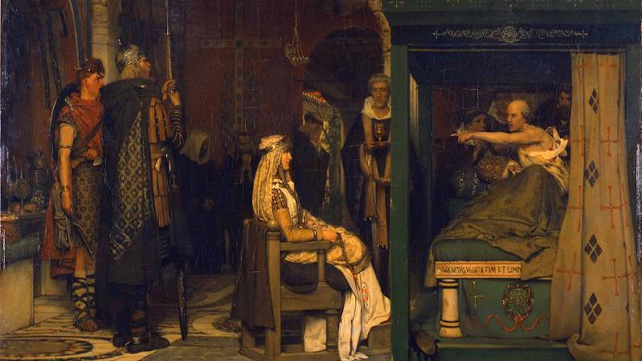 Fredegund by the Deathbed of Bishop Praetextatus