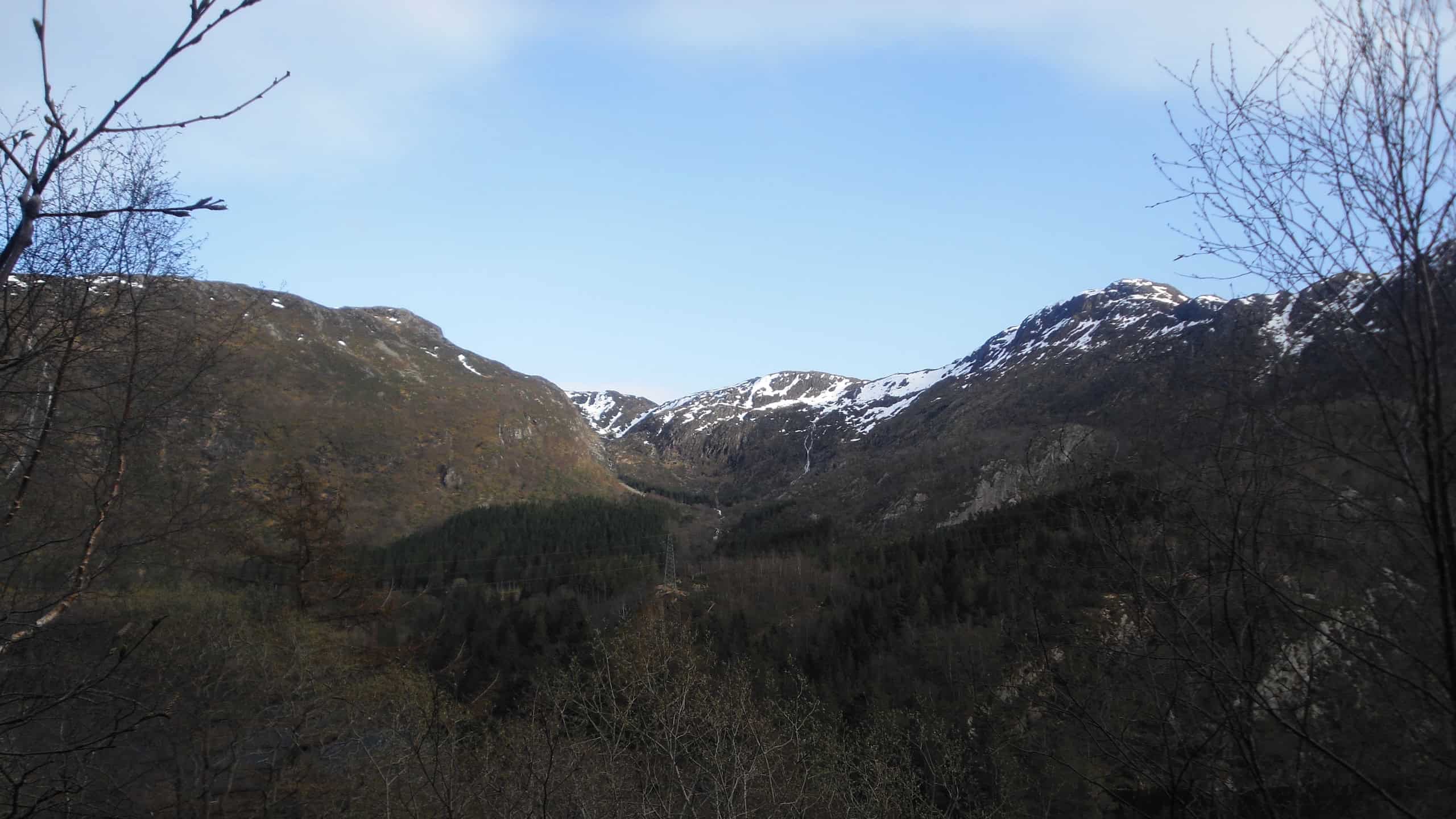 Isdalen in Bergen, Norway