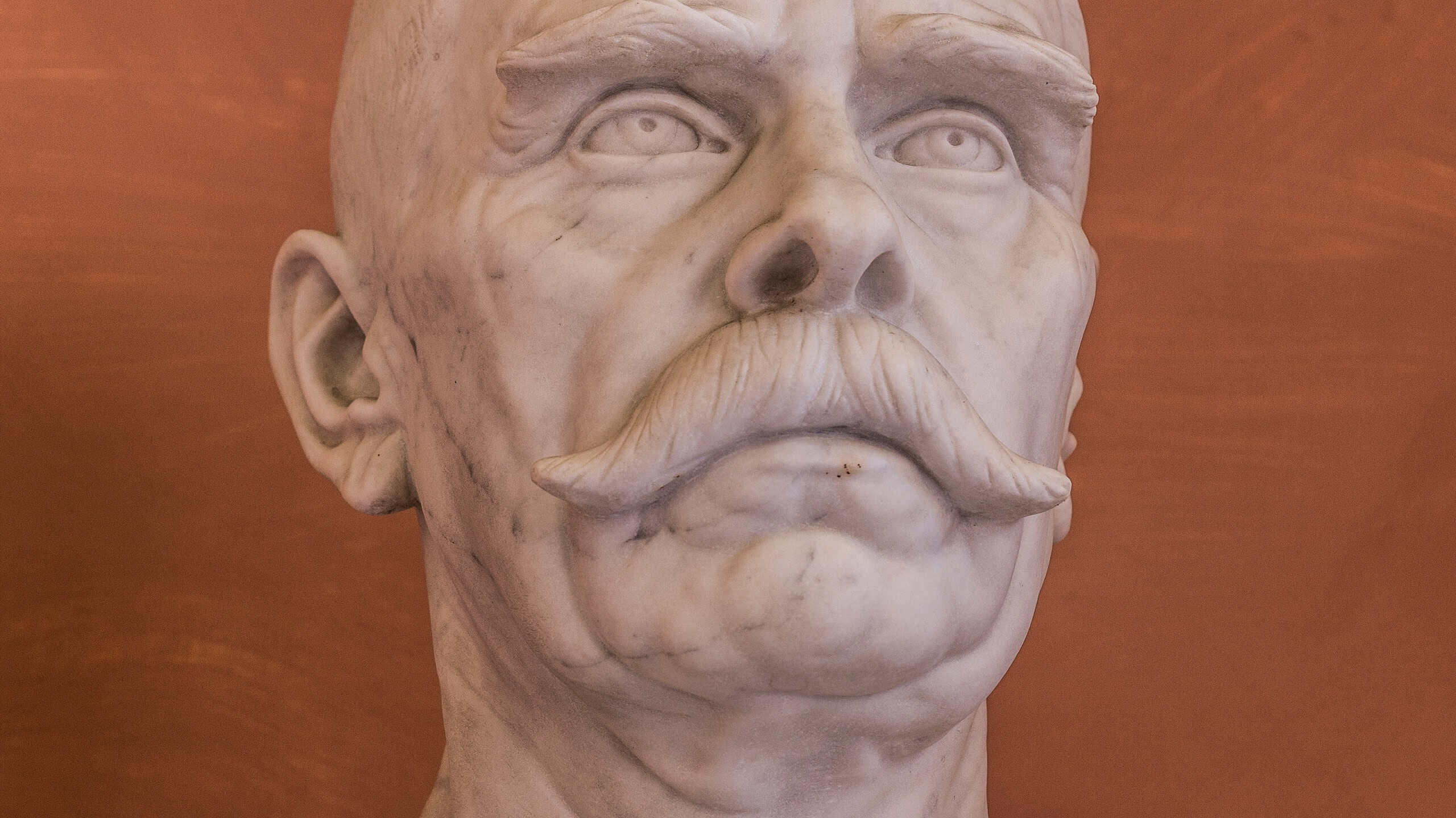 Julius Wagner-Jauregg (1857-1940), Nr. 87 bust (marble)