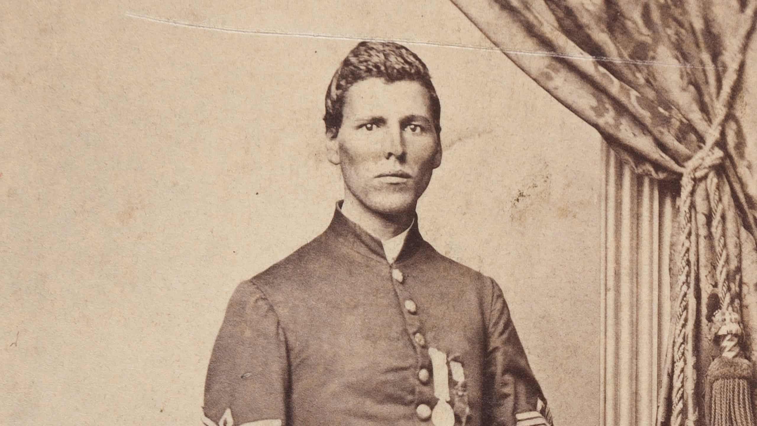 Carte de Visite portrait photograph of Milton M Holland