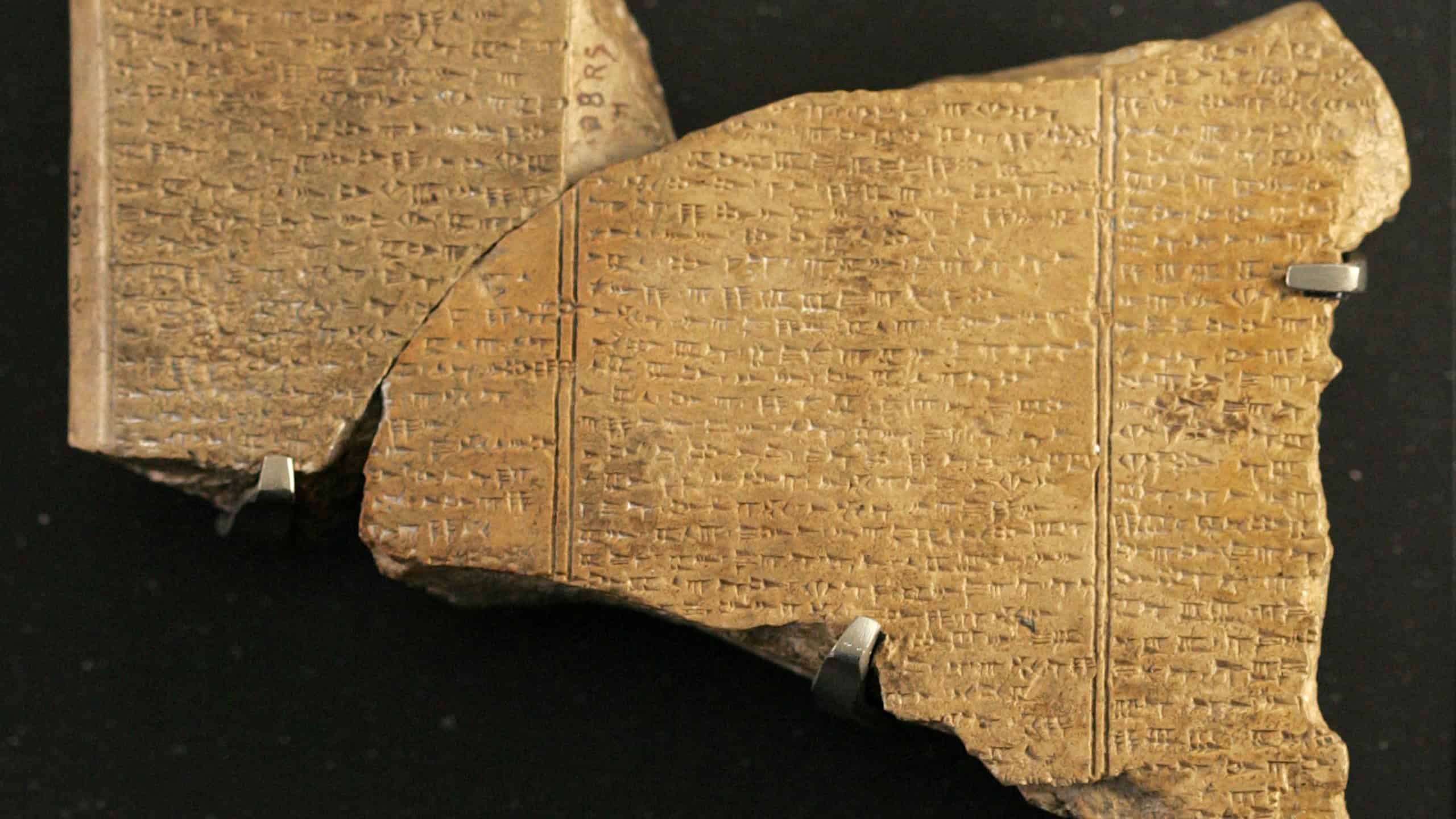 Mythological poem Baal death