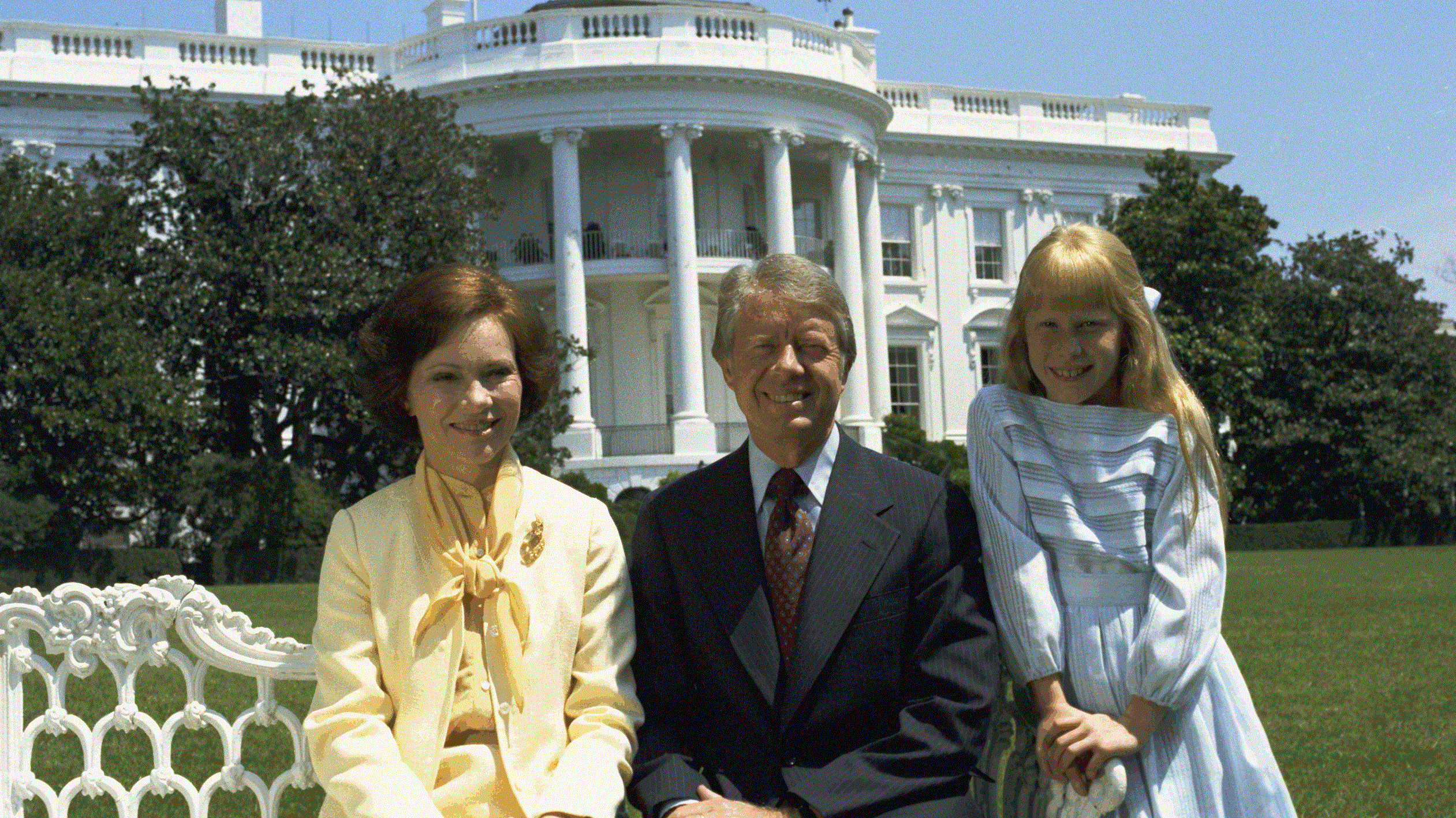 Rosalynn, Jimmy, and Amy Carter