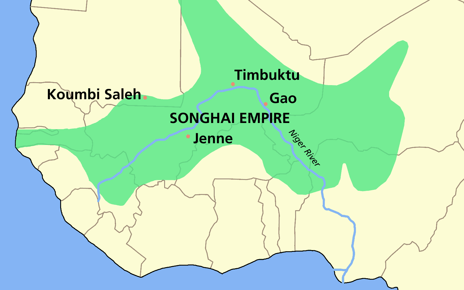 The Songhai empire
