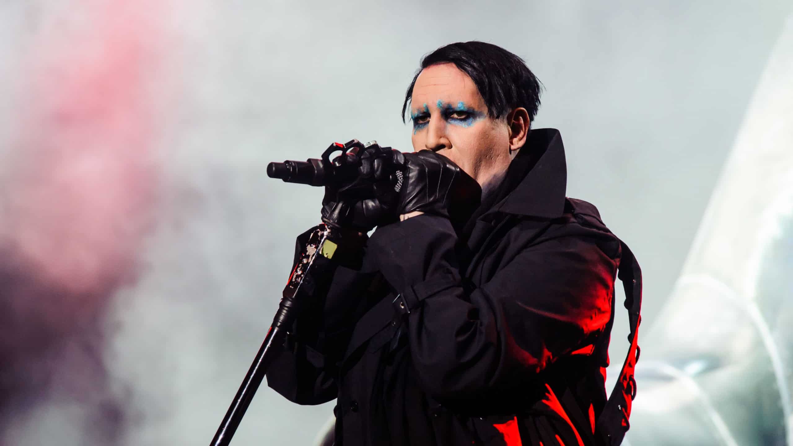 American band Marilyn Manson performing at Metaldays Festival on July 24th, 2018 in Tolmin, Slovenia