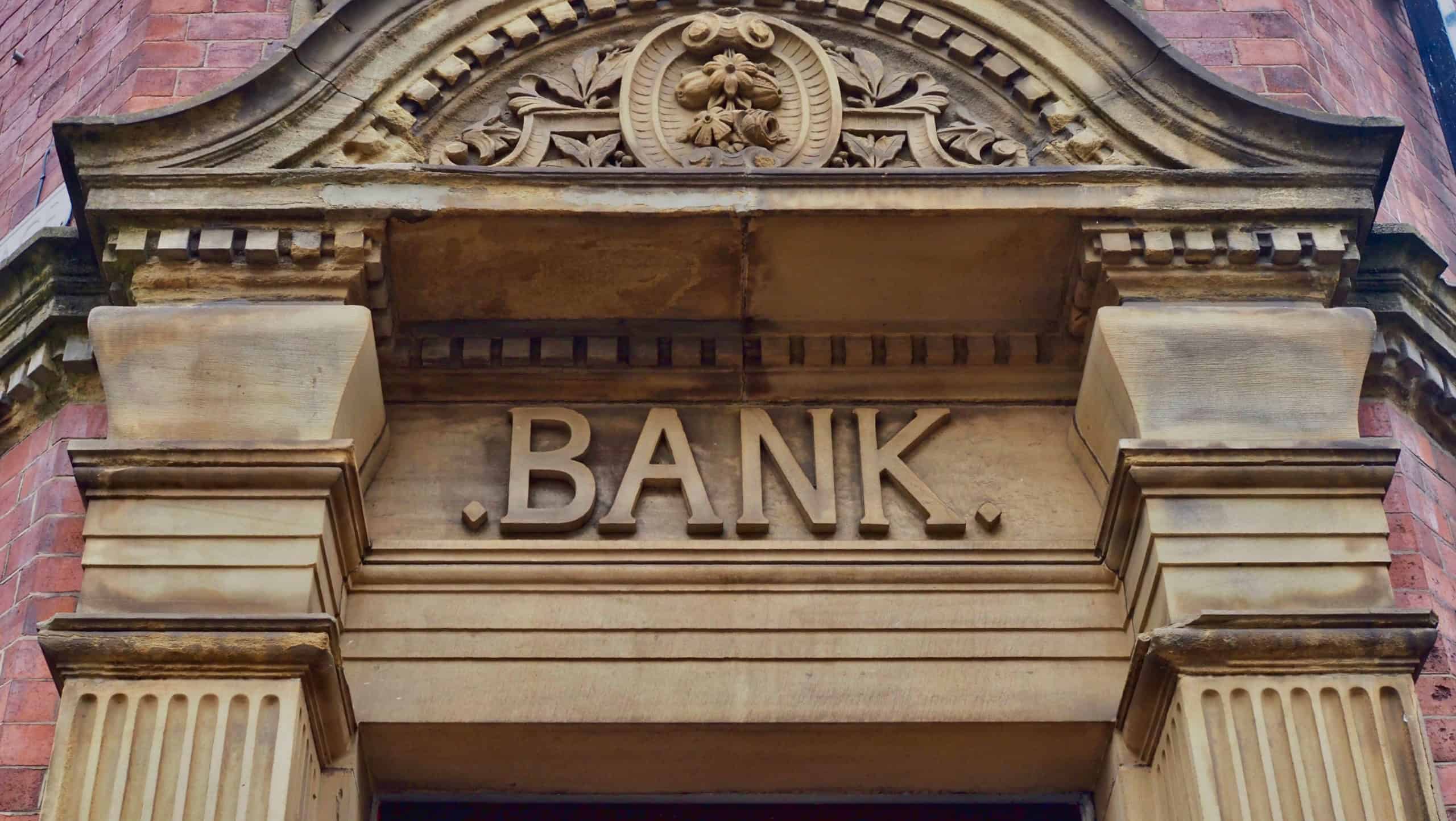Vintage Bank Sign