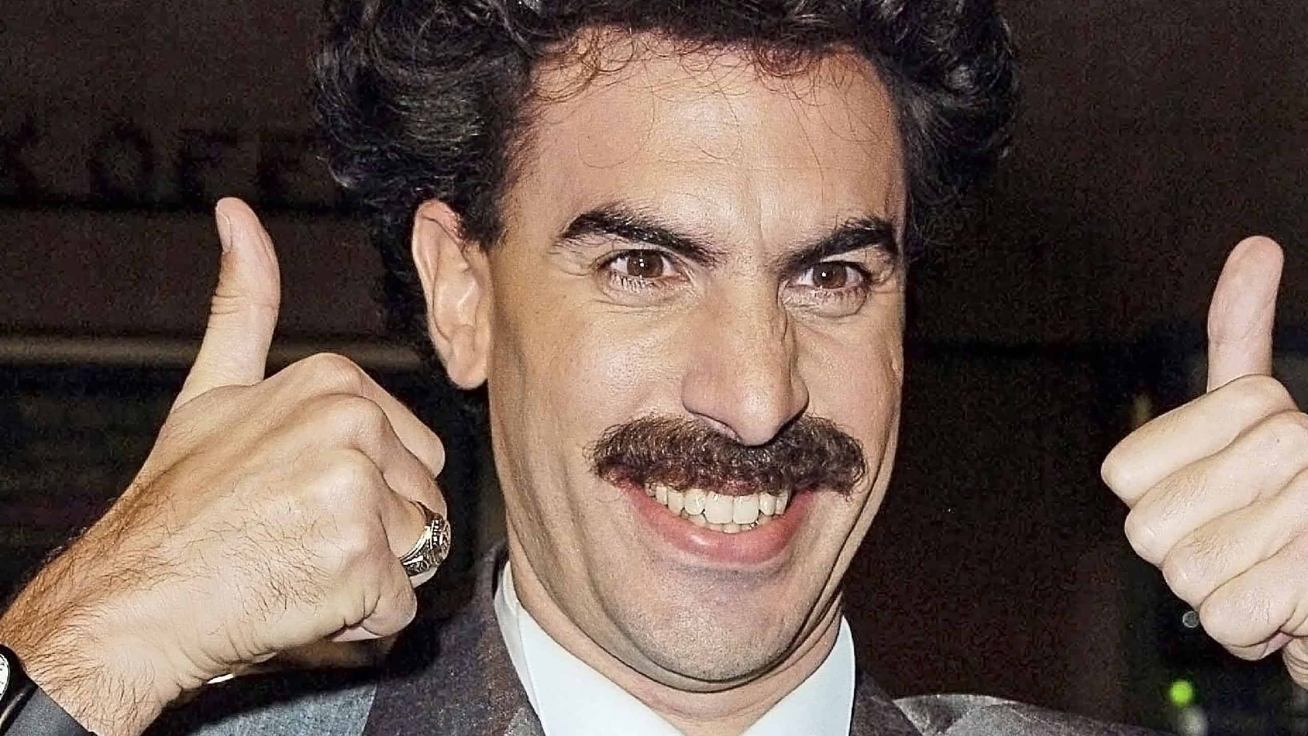 Sacha Baron Cohen at Premiere of BORAT