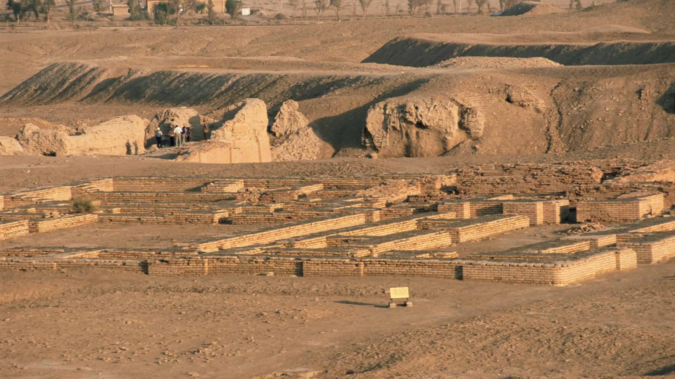 Royal tombs, ur, iraq, middle east
