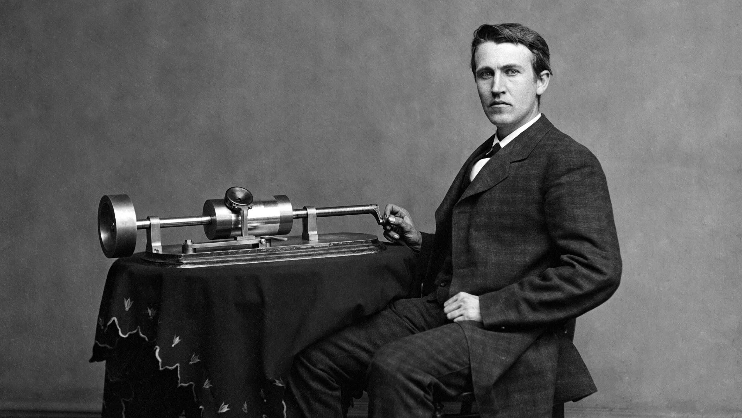 Thomas Edison, ca. 1870's
